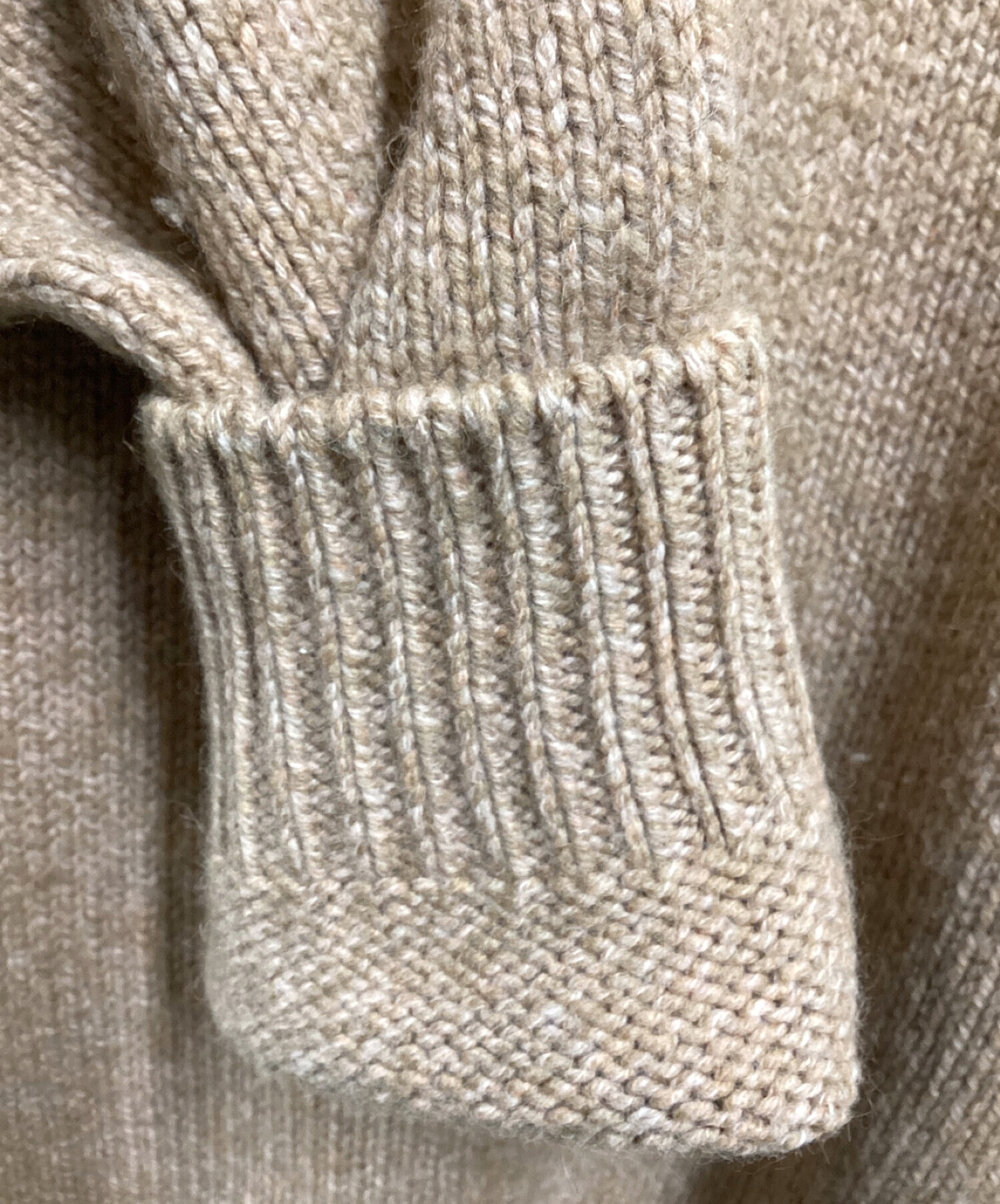 中古・古着通販】AURALEE (オーラリー) CAMEL WOOL MIX KNIT P/O