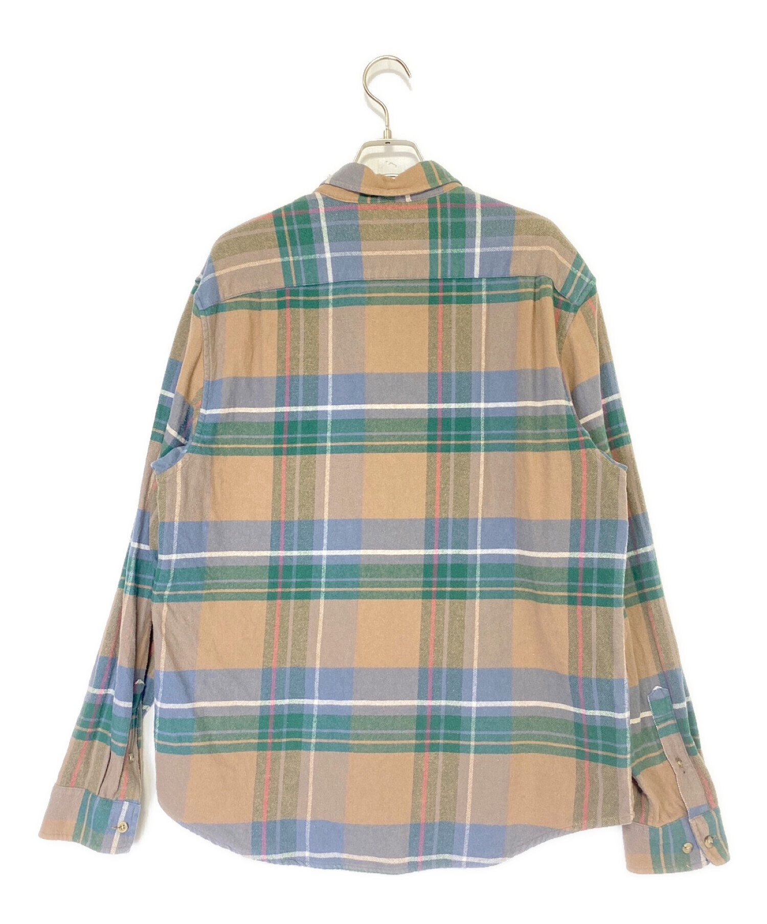 SUPREME (シュプリーム) Daniel Johnston Plaid Shirt ブラウン サイズ:M