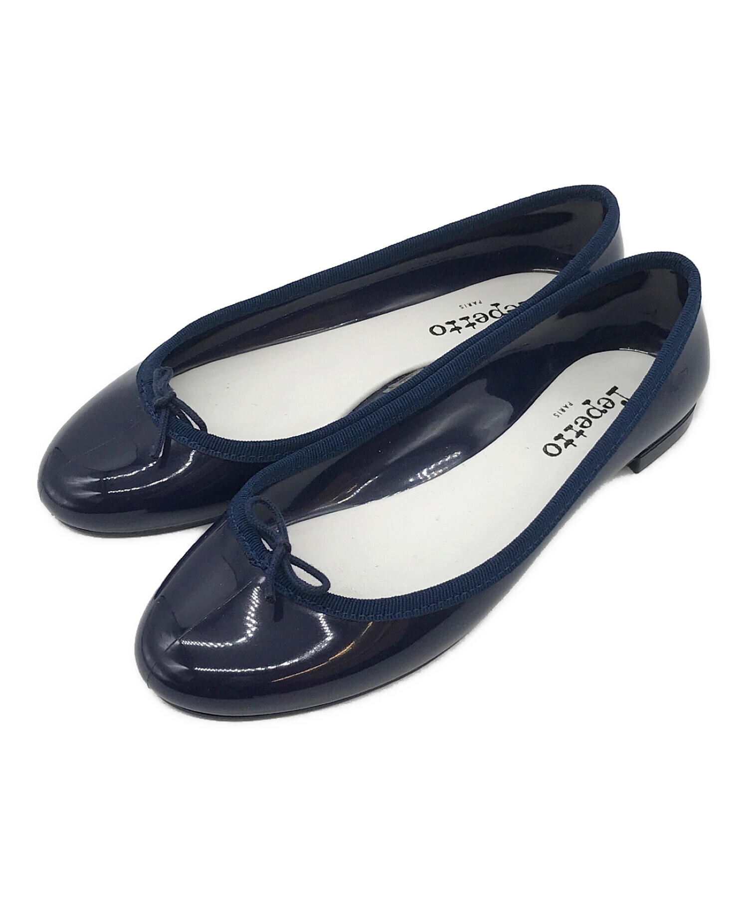 repetto (レペット) Cendrillon Babyバレエ レインシューズ ネイビー サイズ:37