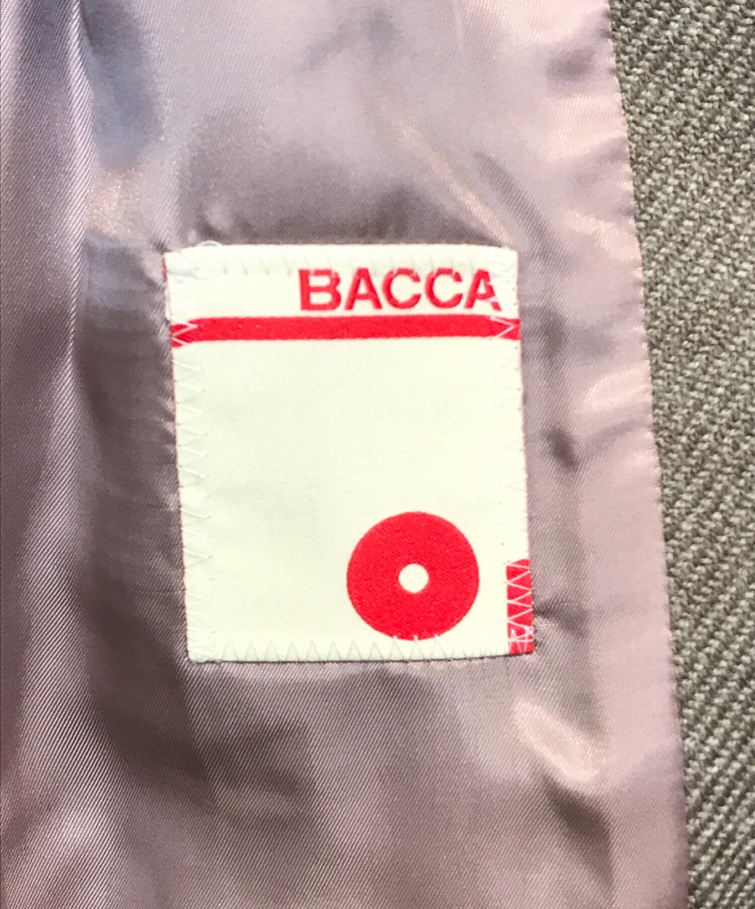 中古・古着通販】BACCA (バッカ) ダブルジャケット ブラウン サイズ:36 ...