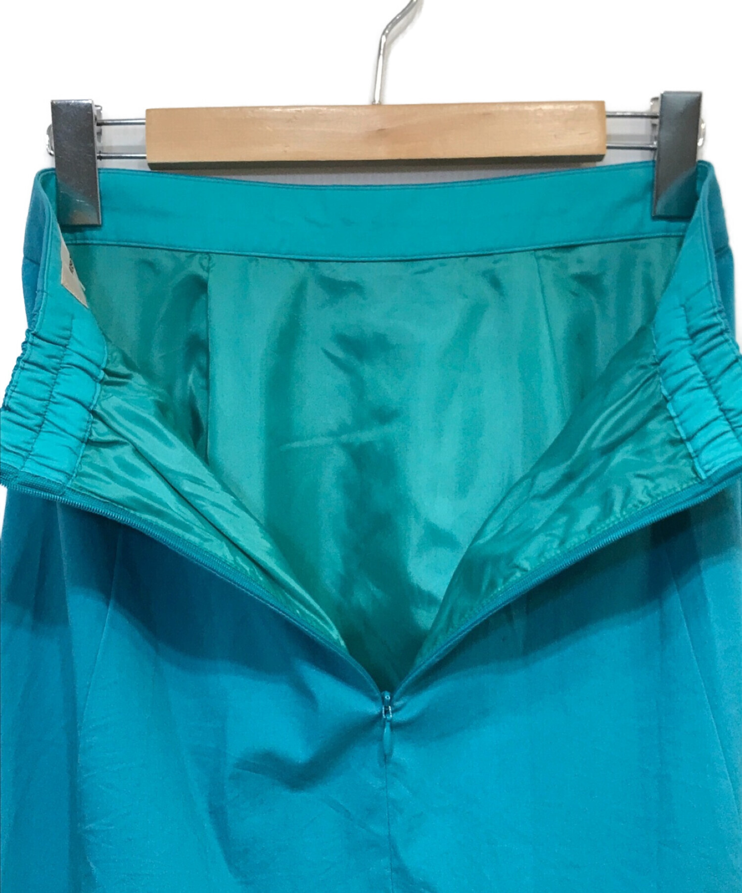 JUSGLITTY (ジャスグリッティー) スカラ切替スカート ブルー サイズ:2