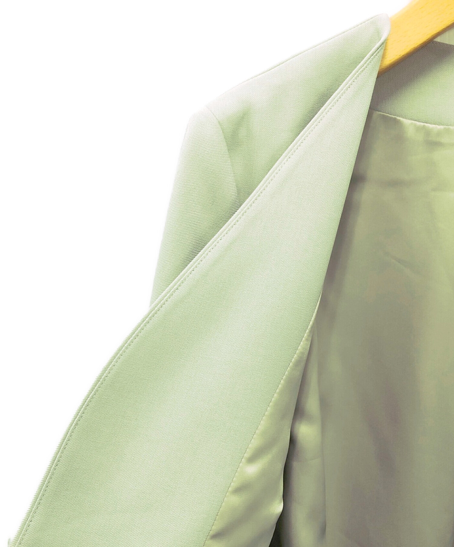 Snidel (スナイデル) スリーブスリットジャケット ライトグリーン サイズ:ONE SIZE