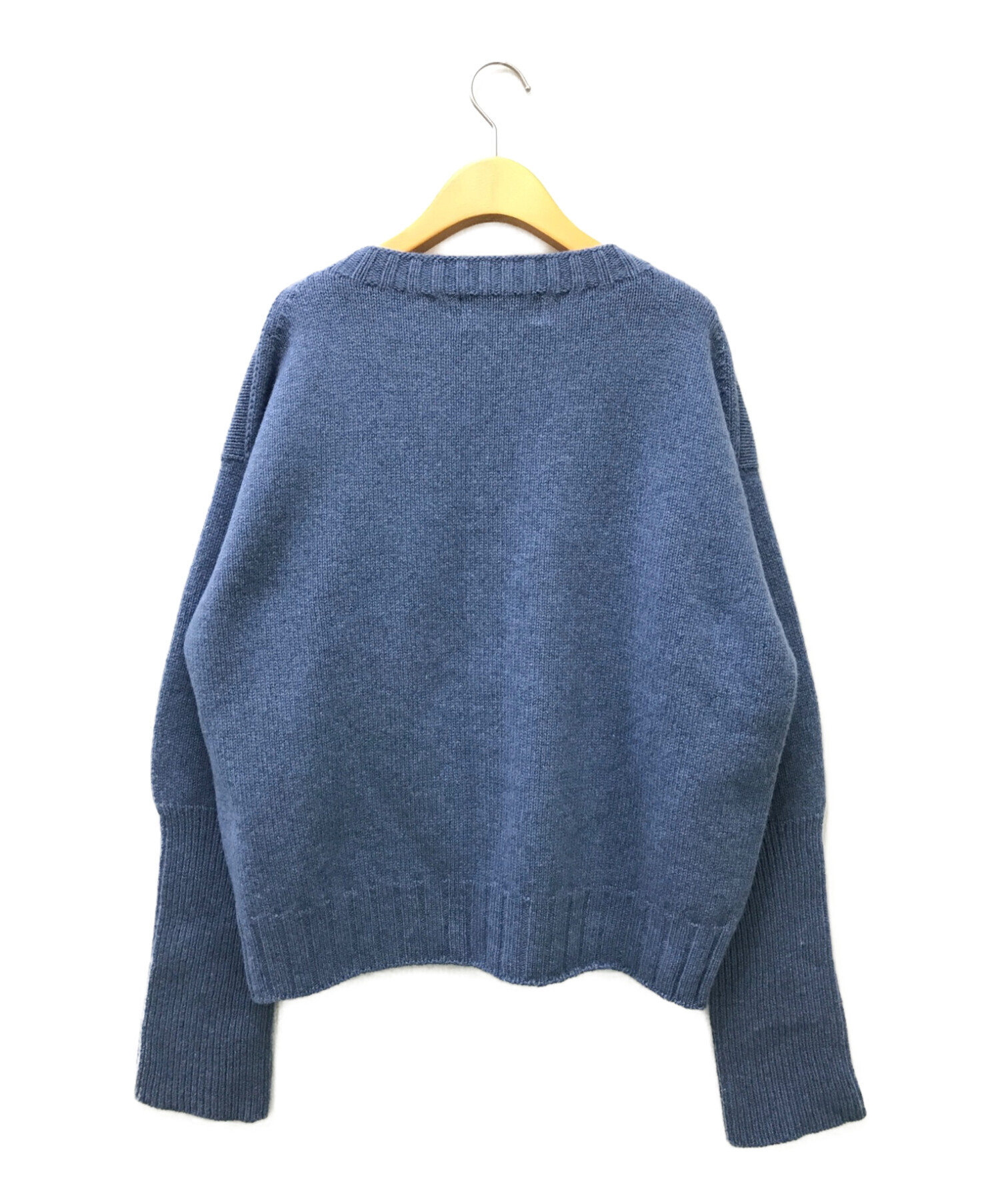 ALDERNEY /アルダニー】 LAMBS WOOLS ニット - トップス