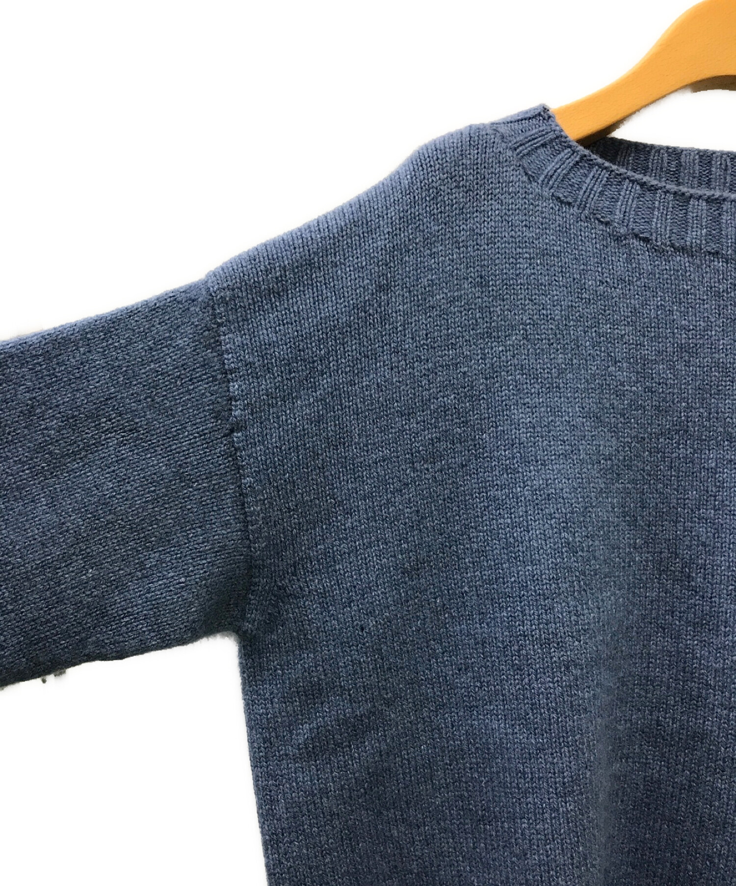 IENA 【ALDERNEY /アルダニー】 LAMBS WOOLS ニット-