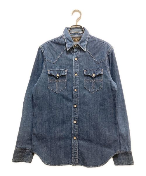 【中古・古着通販】RRL (ダブルアールエル) コンチョボタンデニム