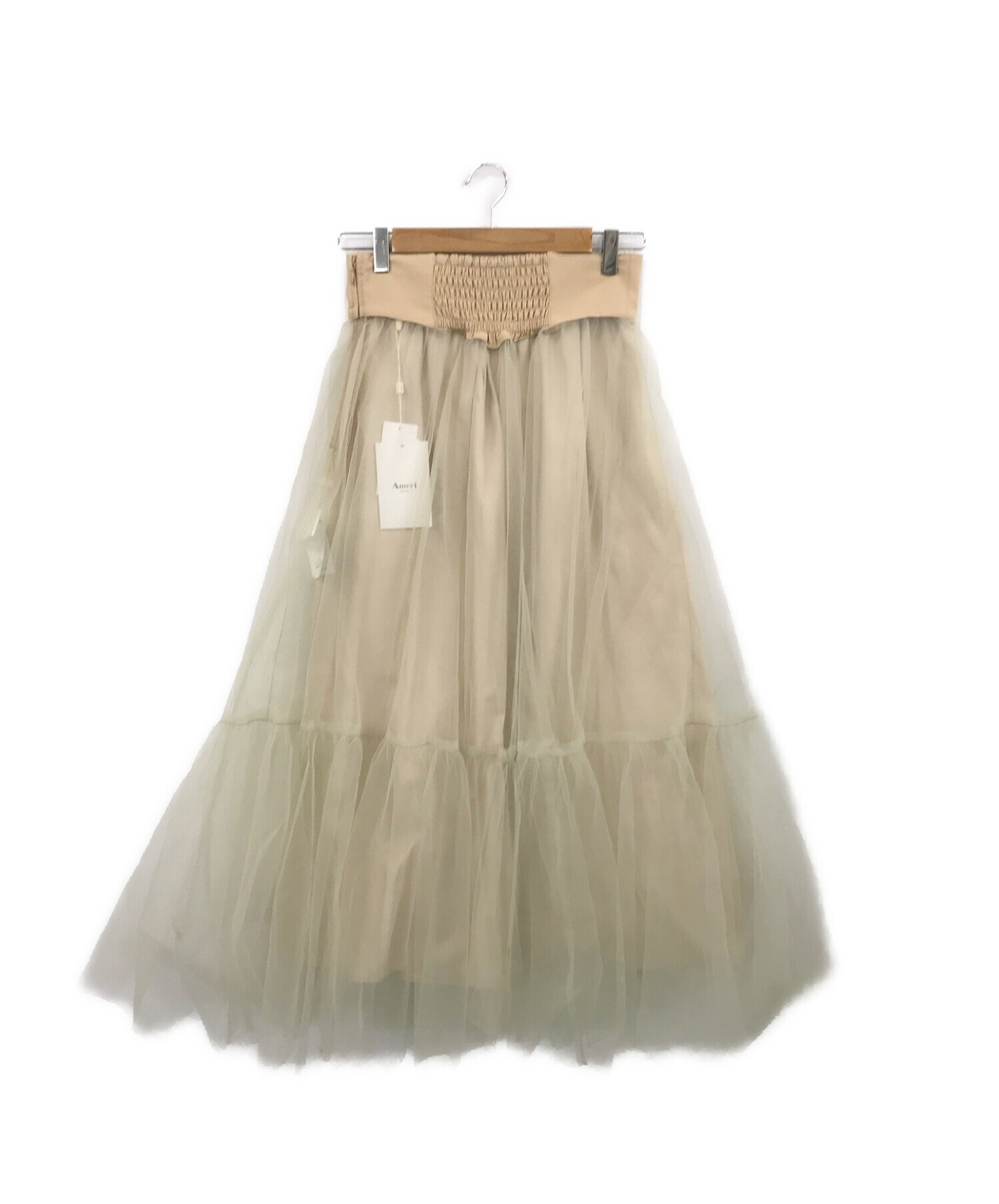 中古・古着通販】AMERI (アメリ) MEDI CORSET VOLUME TULLE SKIRT