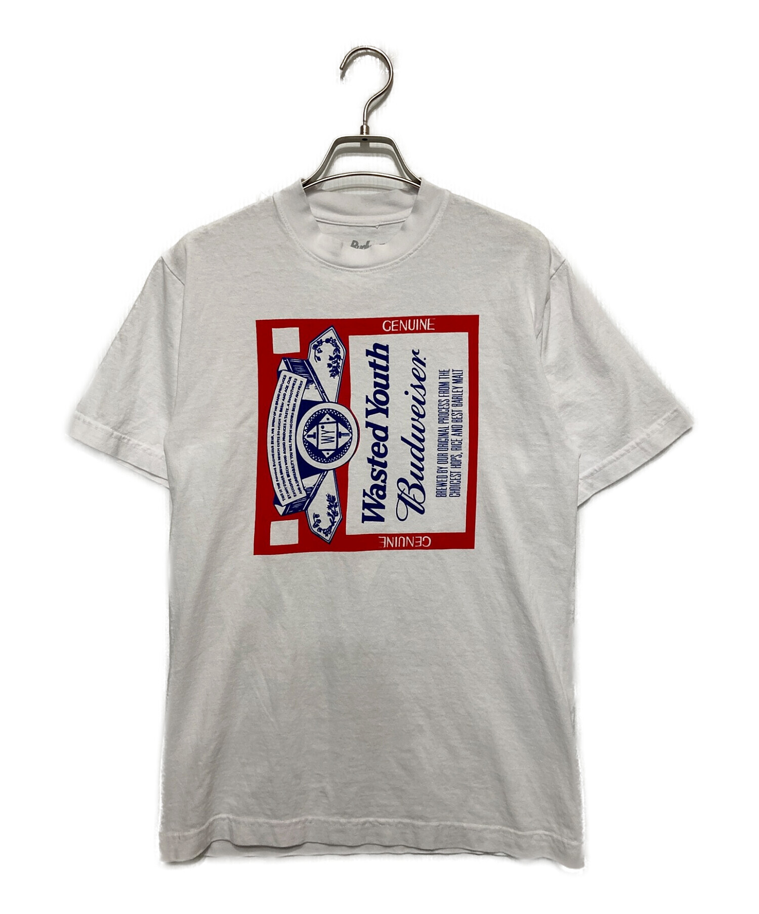 WY26TE001Wasted Youth BUDWEISER T-SHIRT - Tシャツ/カットソー(半袖
