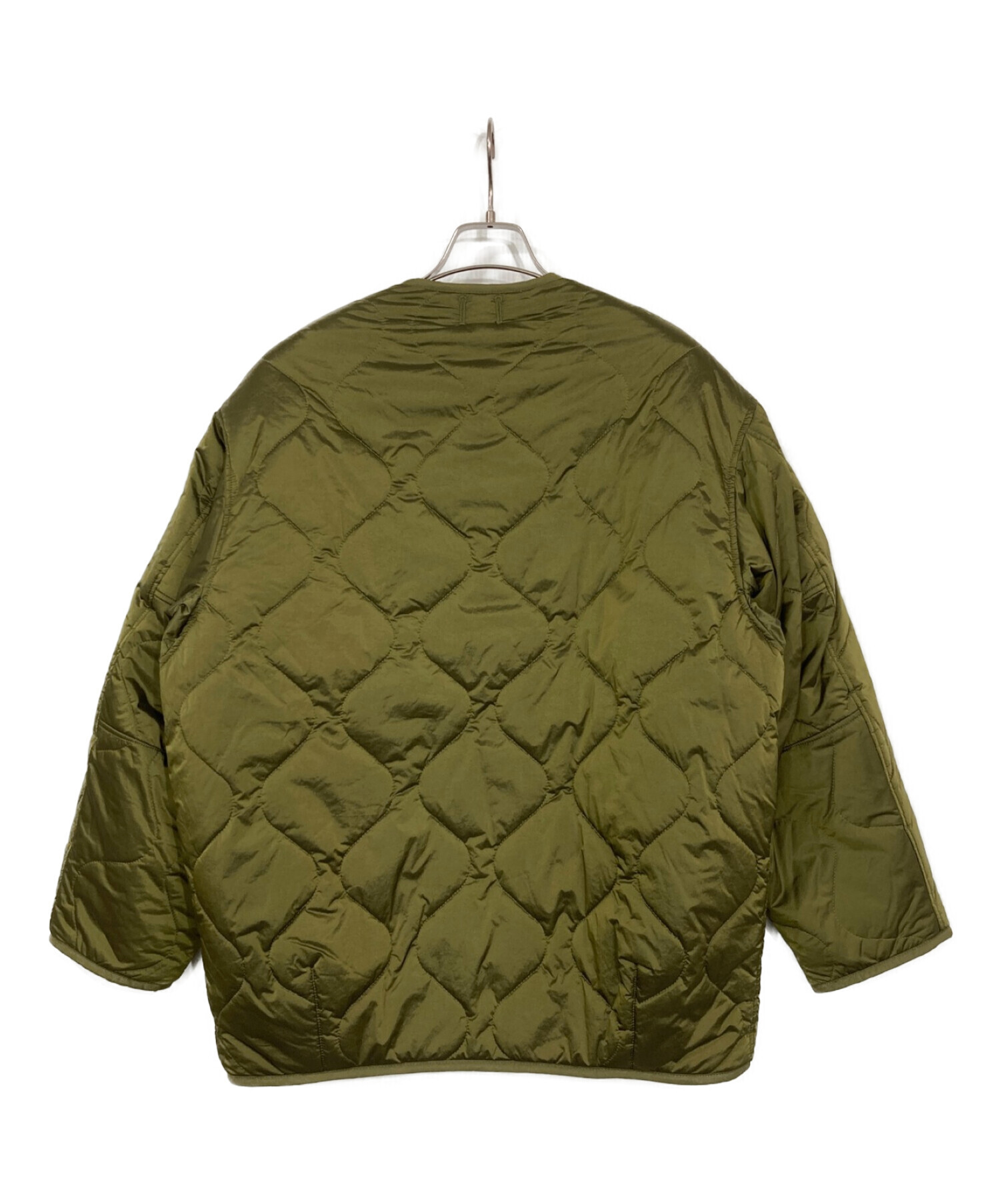 moussy (マウジー) RIVER QUILTED COCOON ジャケット オリーブ サイズ:SIZE FREE 未使用品