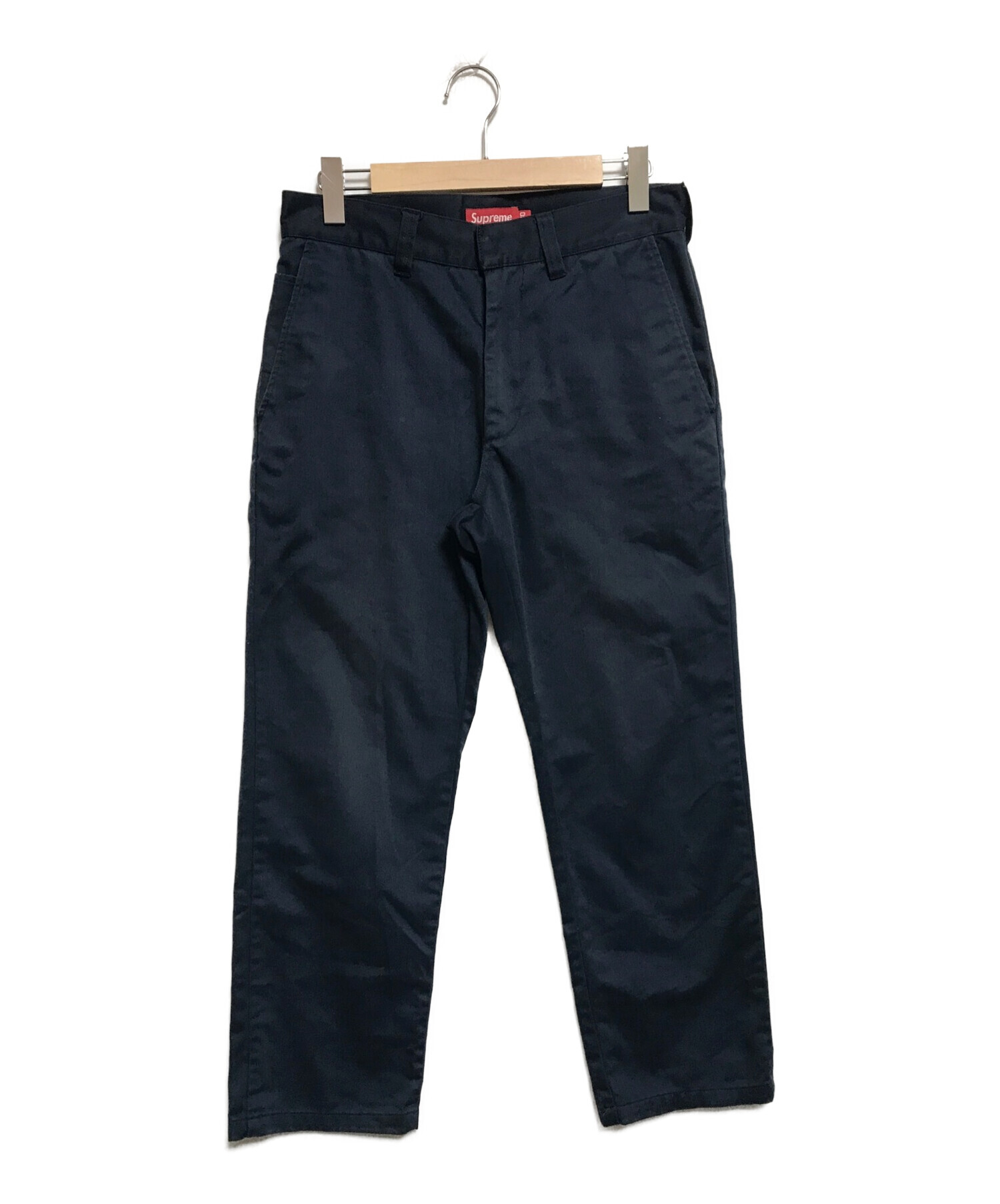 SUPREME (シュプリーム) チノパン ネイビー サイズ:SIZE30