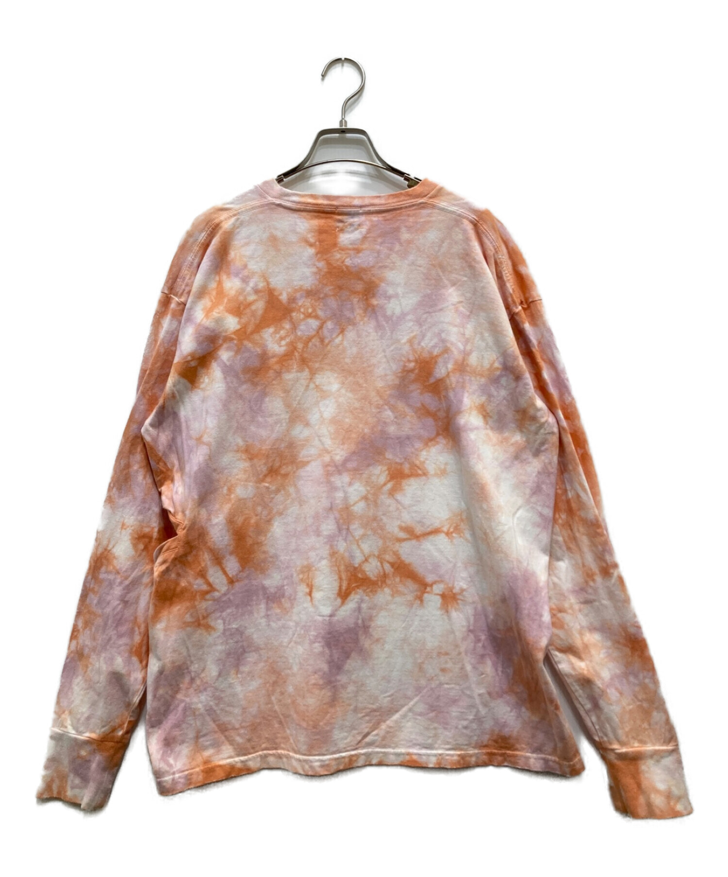 6(ROKU) BEAUTY&YOUTH (ロク ビューティーアンドユース) DOUBLE SLIT TIE DYE MOTIF PULLOVER  オレンジ サイズ:表記無し