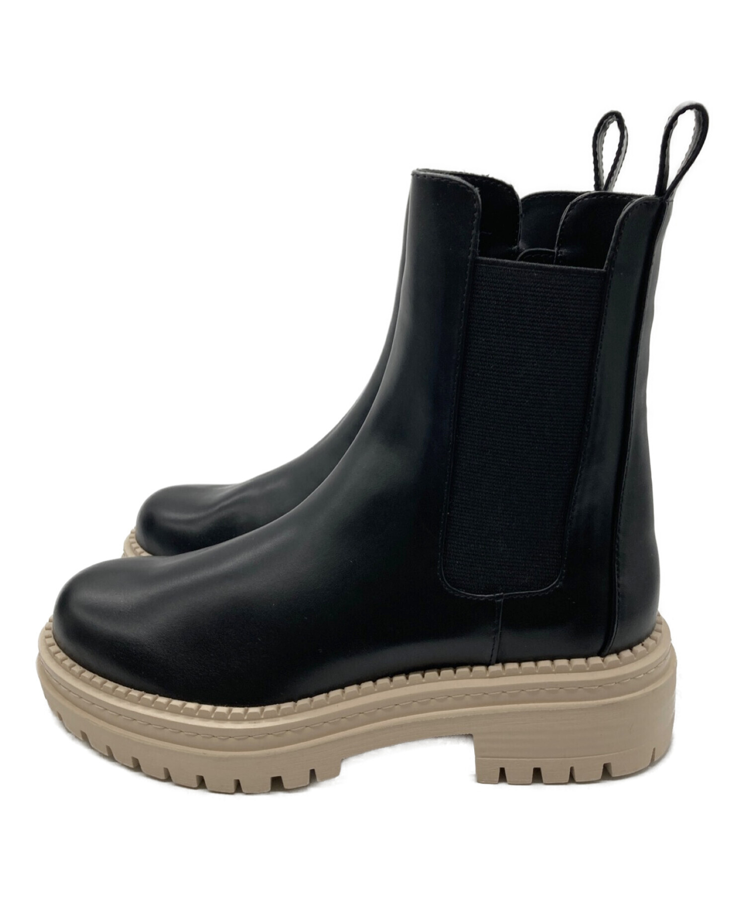 中古・古着通販】moussy (マウジー) CHUNKY SOLE SIDEGORE ブーツ