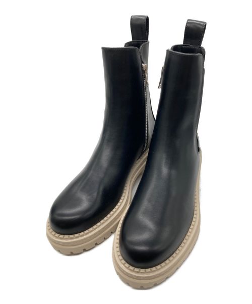 中古・古着通販】moussy (マウジー) CHUNKY SOLE SIDEGORE ブーツ