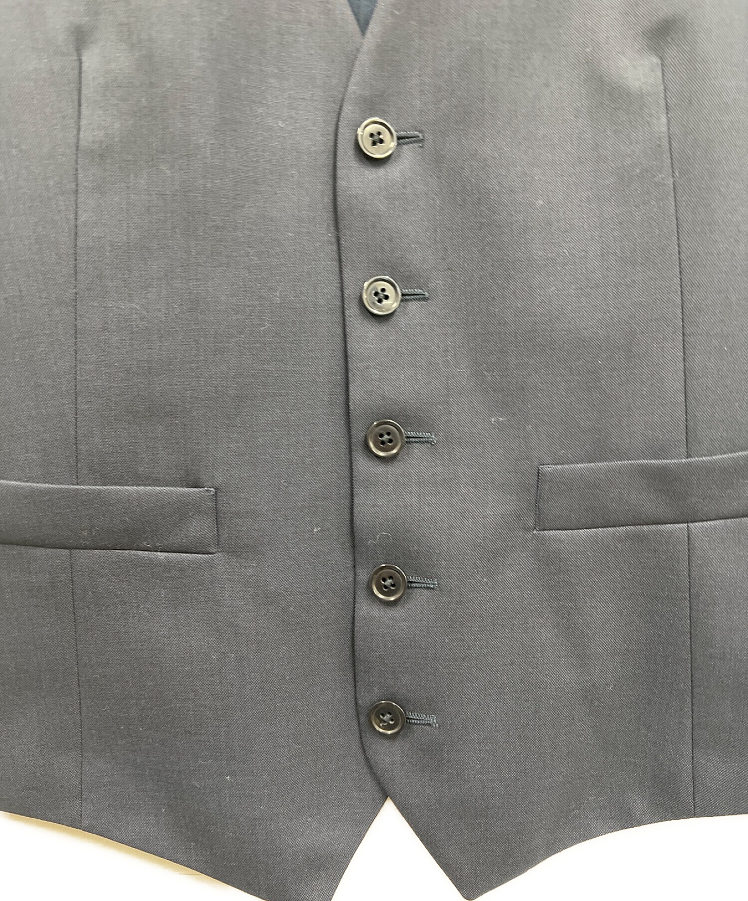 中古・古着通販】LARDINI (ラルディーニ) ジレ ネイビー サイズ:42