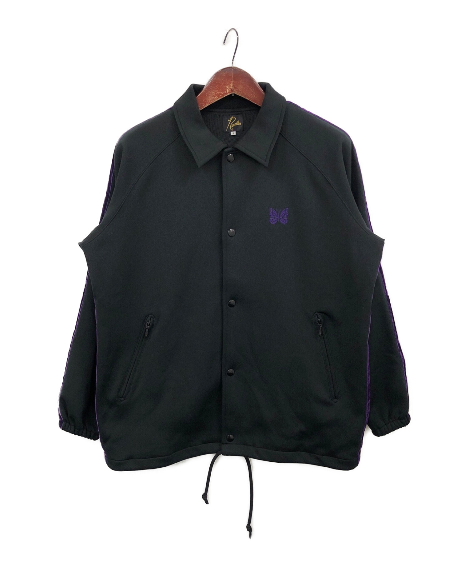 Needles (ニードルス) Side Line Coach Jacket ブラック サイズ:S