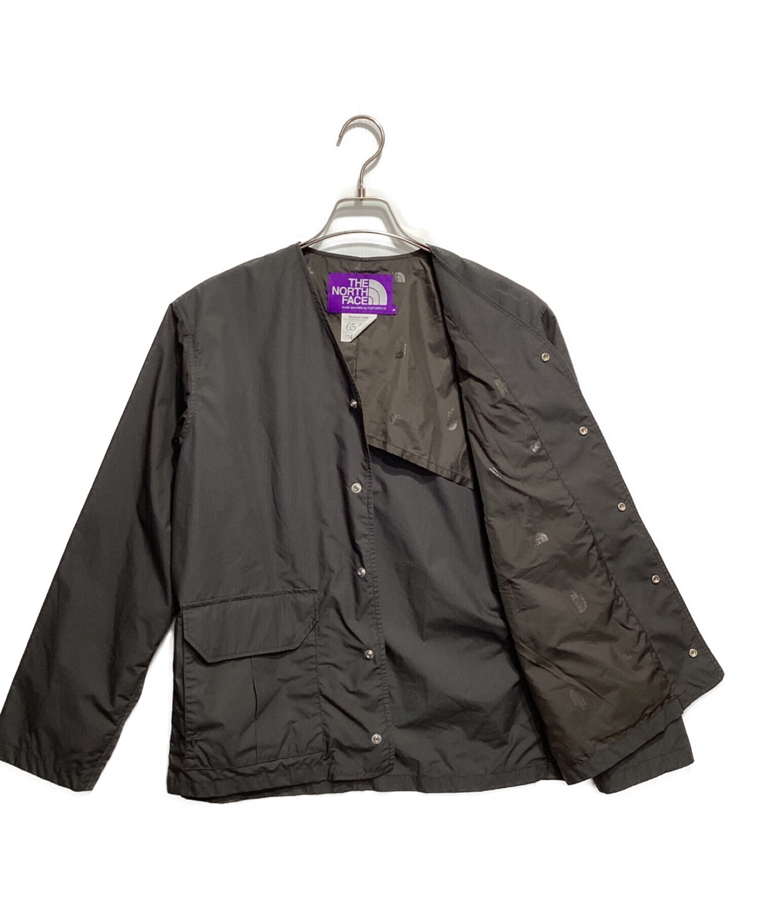 THE NORTHFACE PURPLELABEL (ザ ノースフェイス パープルレーベル) Midweight 65/35 Hopper Field  Cardigan グレー サイズ:S