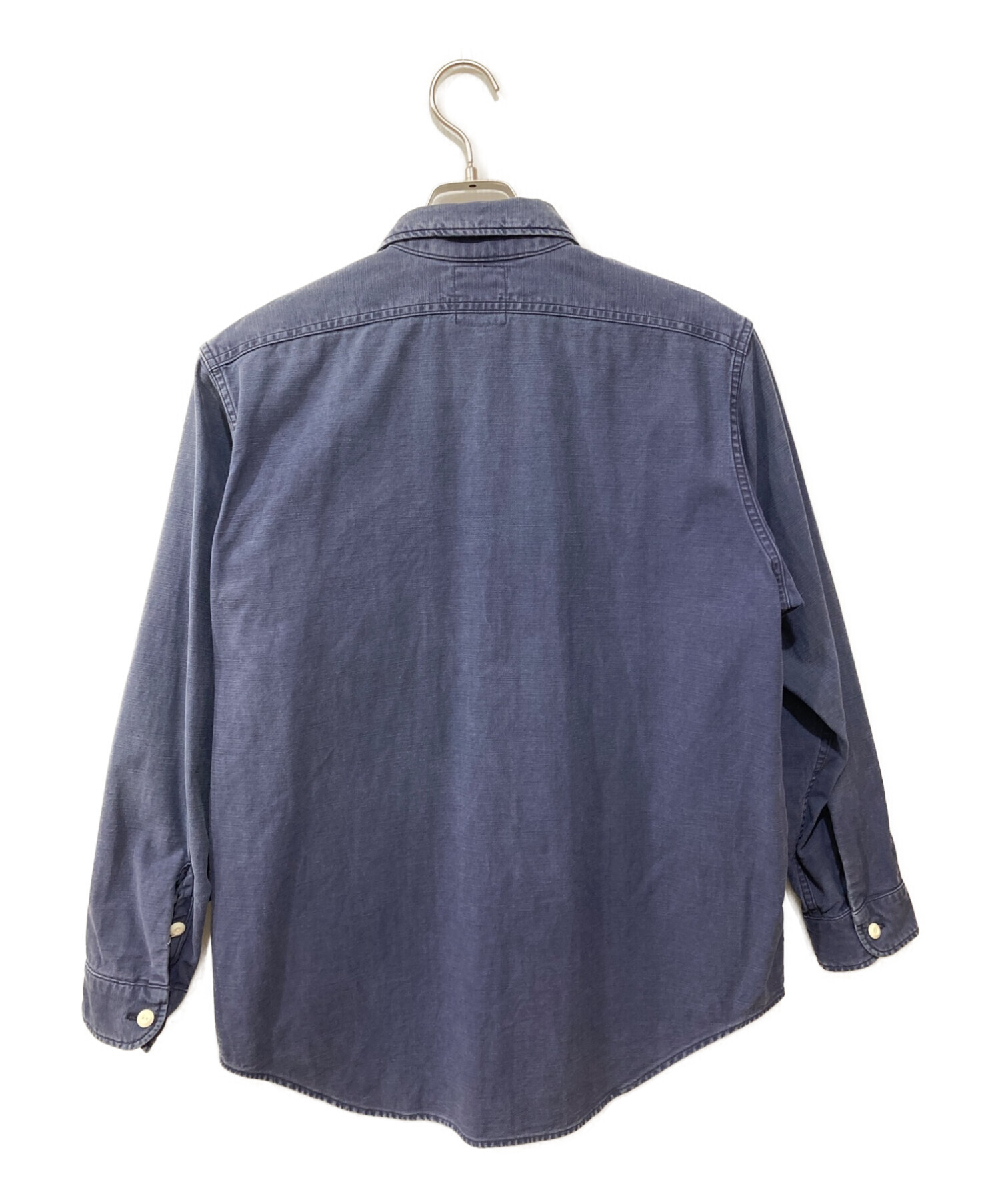 MADISON BLUE (マディソンブルー) ハンプトンバックサテン シャツ ネイビー サイズ:01