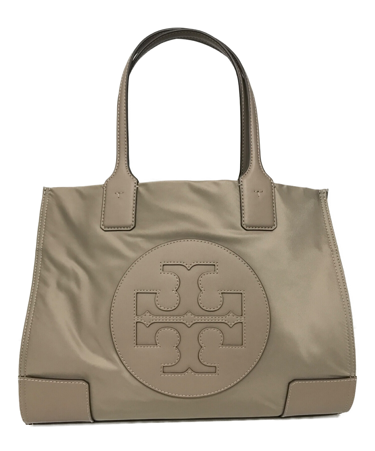 TORY BURCH (トリーバーチ) MINI NYLON ELLA TOTE ベージュ