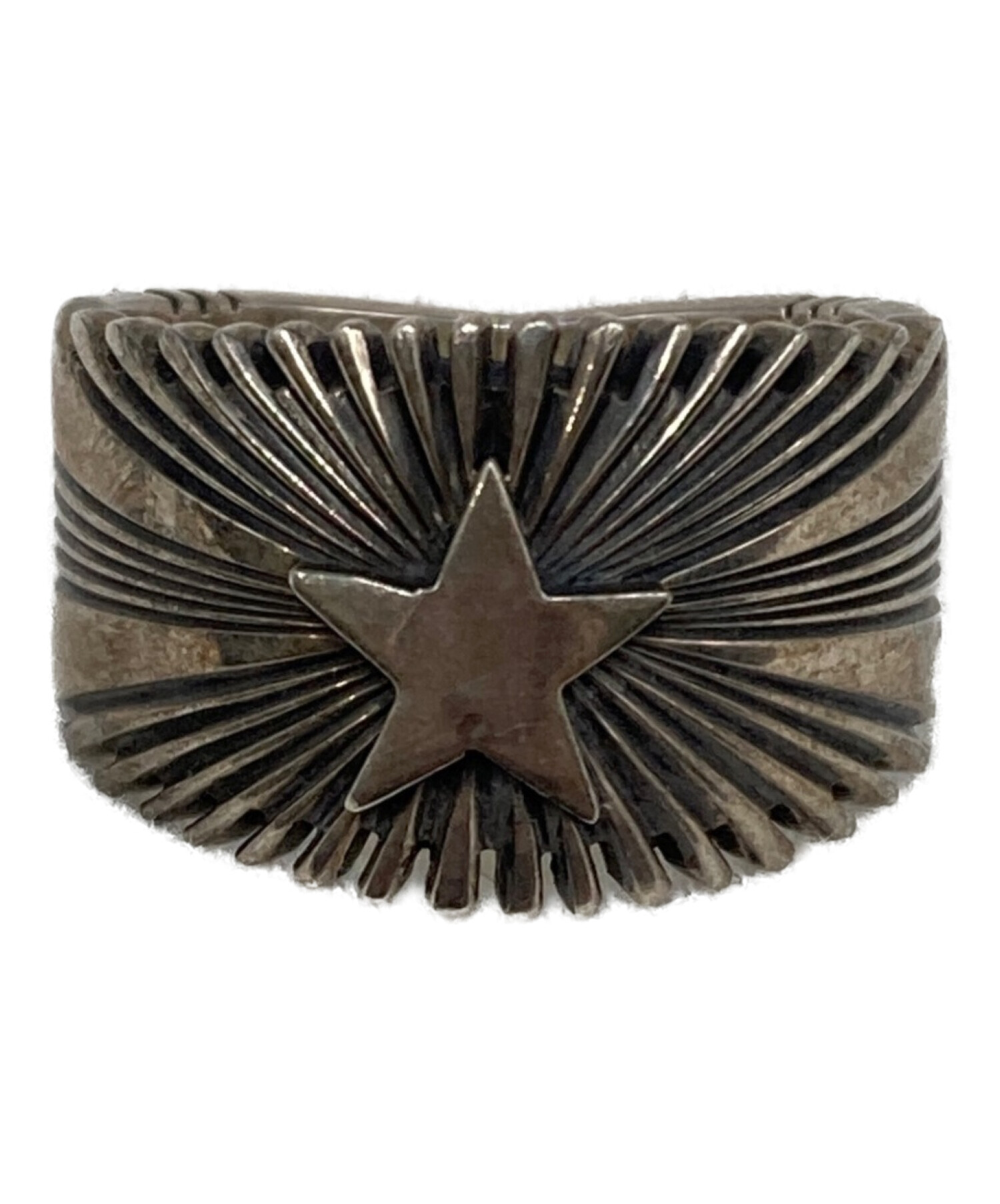 中古・古着通販】Navajo (ナバホ) Star SunBurst Ring シルバー サイズ