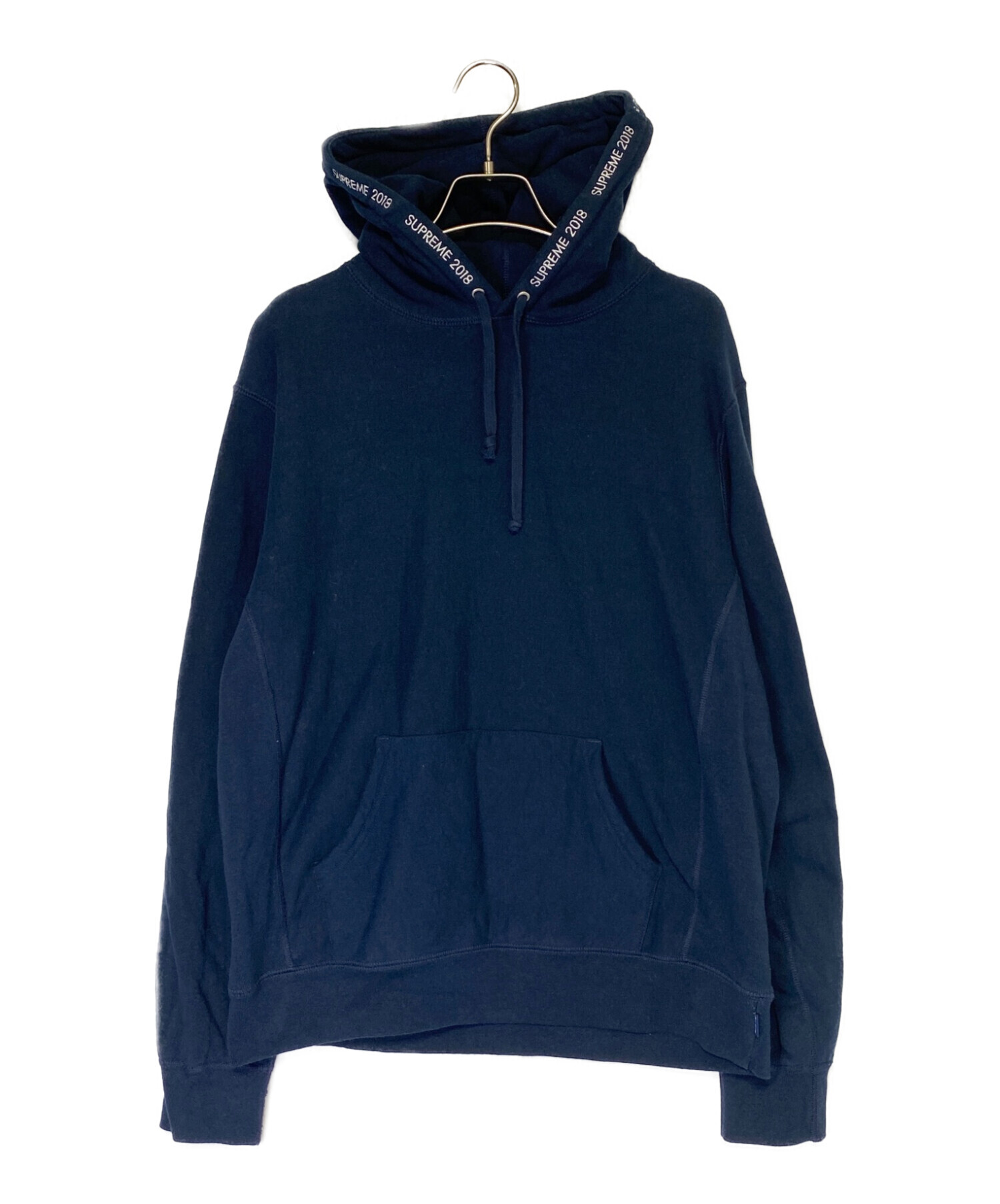 supreme channel hooded Lサイズ　navy