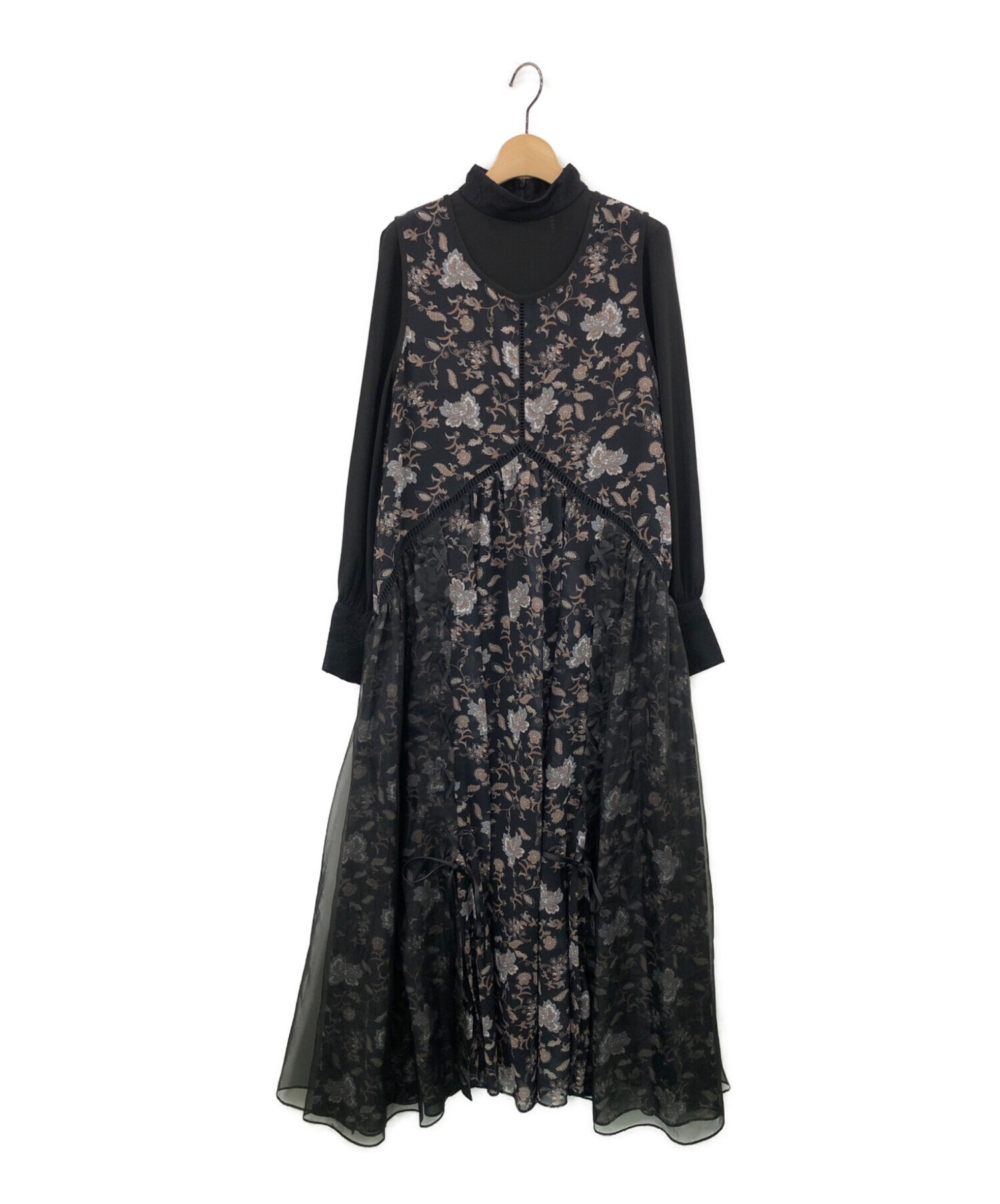 中古・古着通販】AULA AILA (アウラアイラ) FLOWER PAISLEY DRESS SET