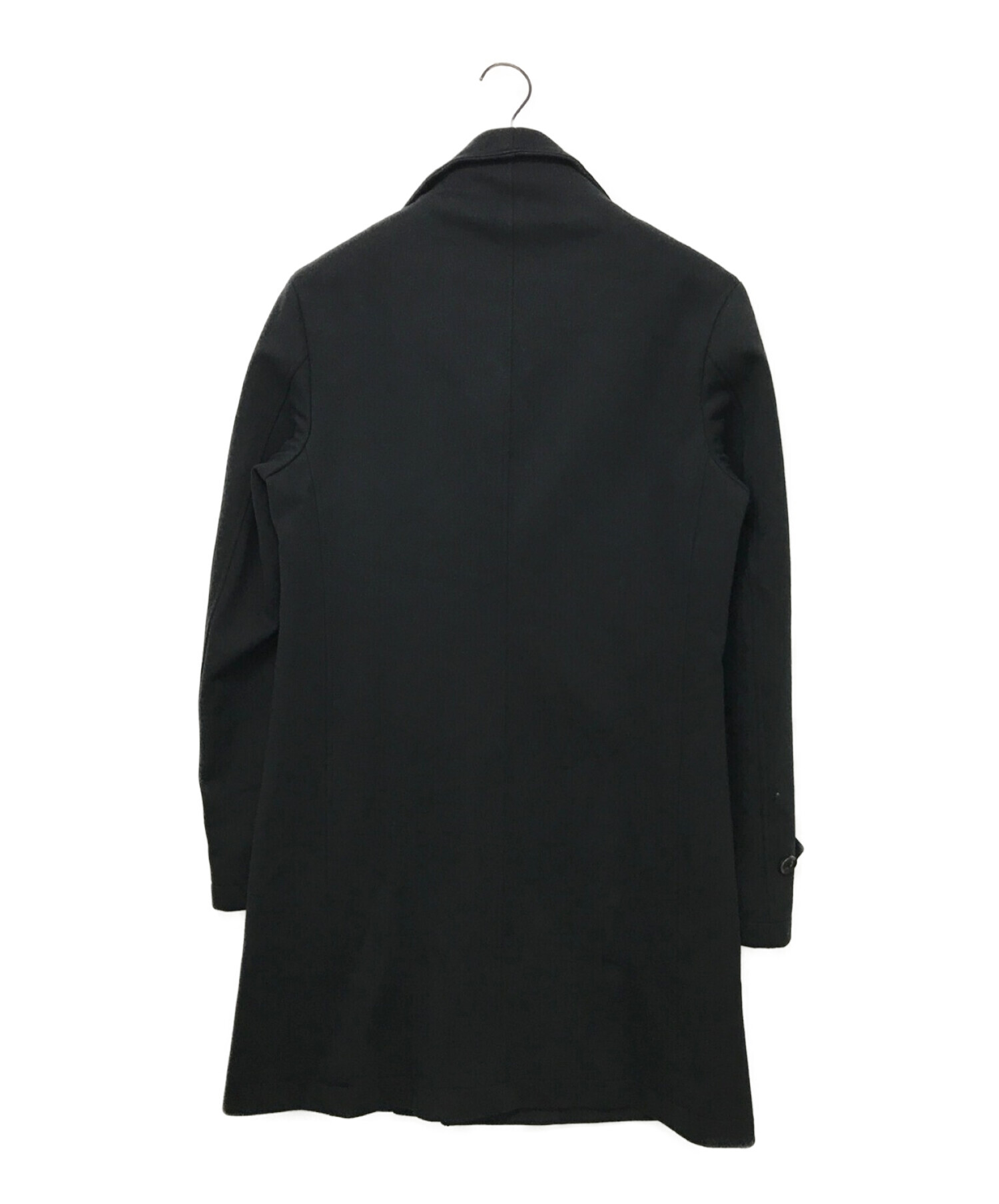 junhashimoto (ジュンハシモト) NUKUMORI STAND COLLAR COAT ブラック サイズ:3