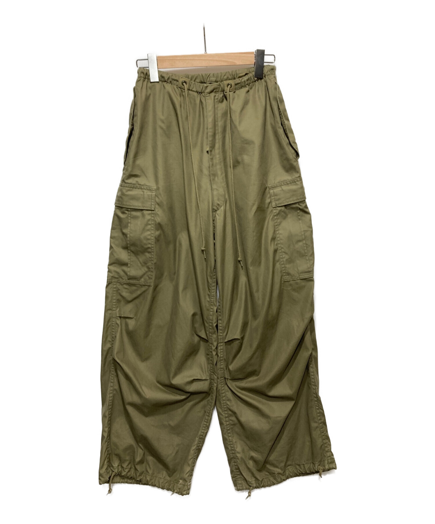 中古・古着通販】HYKE (ハイク) M-51 TYPE SHELL PANTS オリーブ