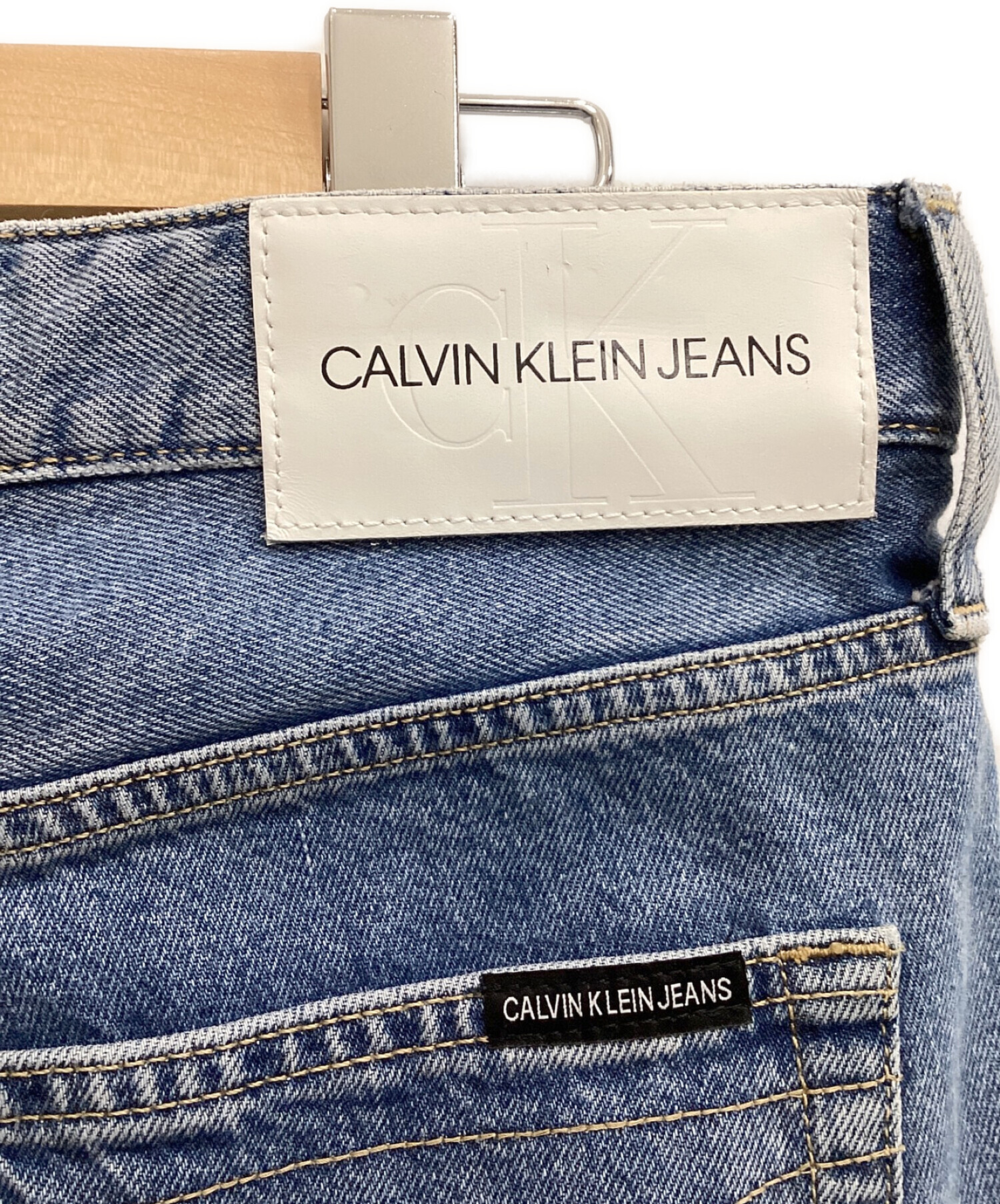 Calvin Klein Jeans (カルバンクラインジーンズ) デニムパンツ インディゴ サイズ:W32/L32