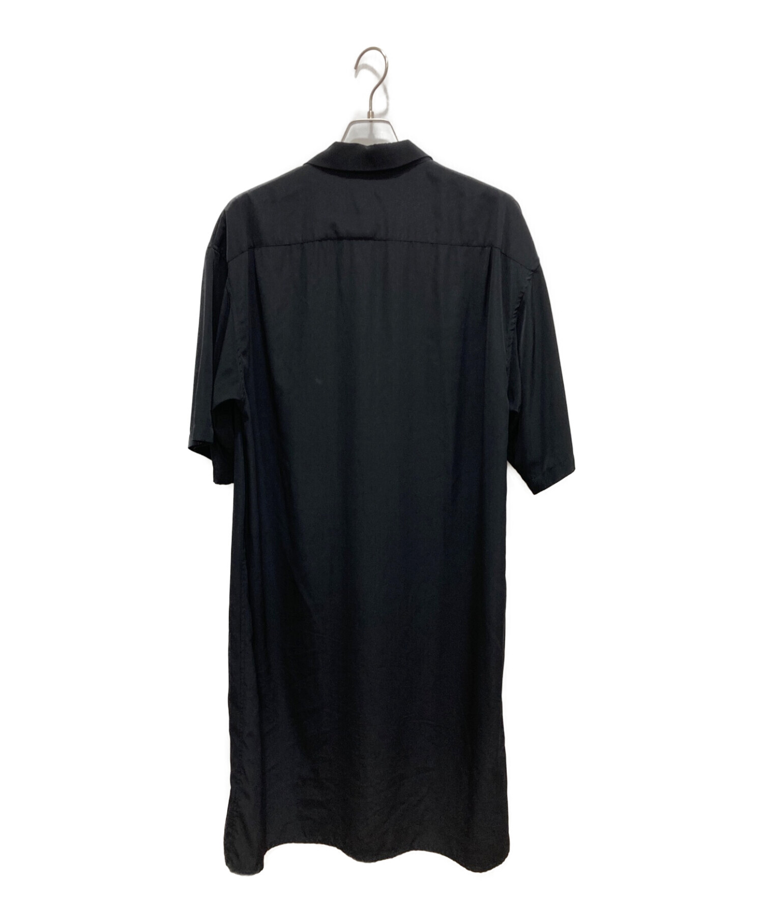 LAD MUSICIAN (ラッドミュージシャン) DECHINE LONG S/S SHIRT ブラック サイズ:42(S)