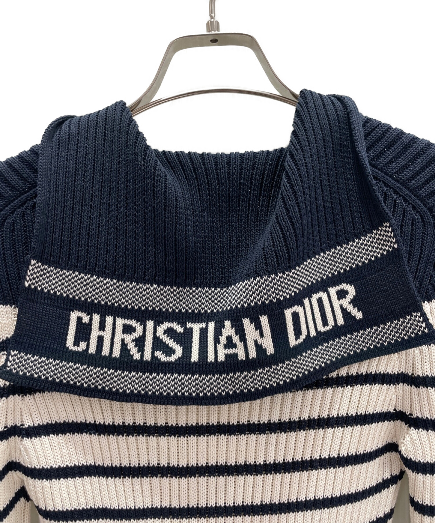 Christian Dior (クリスチャン ディオール) セーラカラーニット サイズ:36