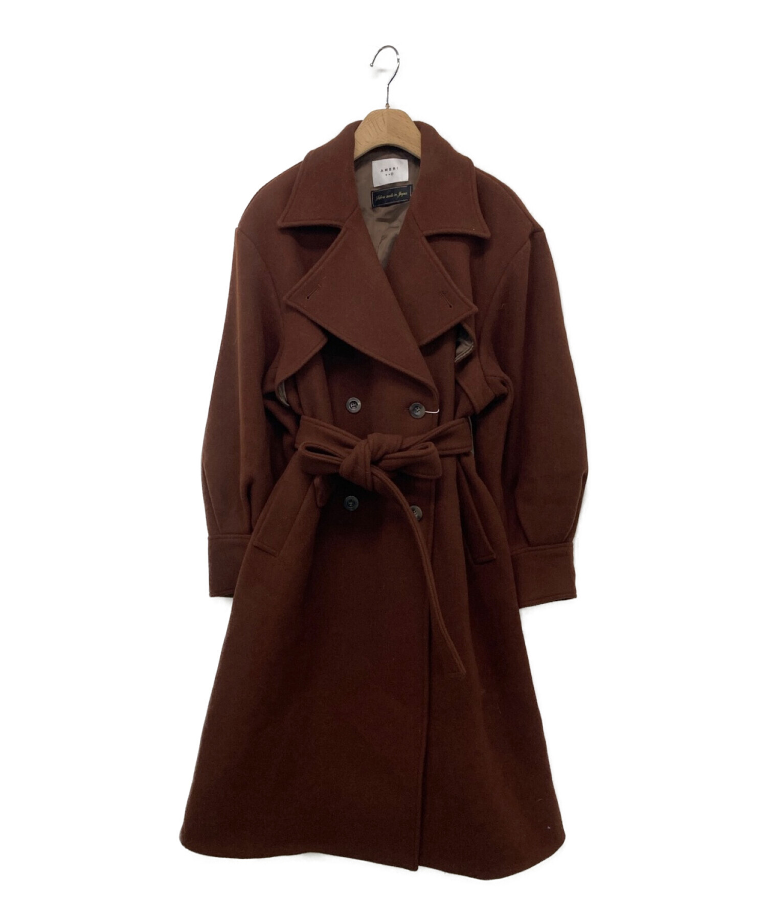 【中古・古着通販】AMERI (アメリ) TRENCH LIKE MIDI COAT