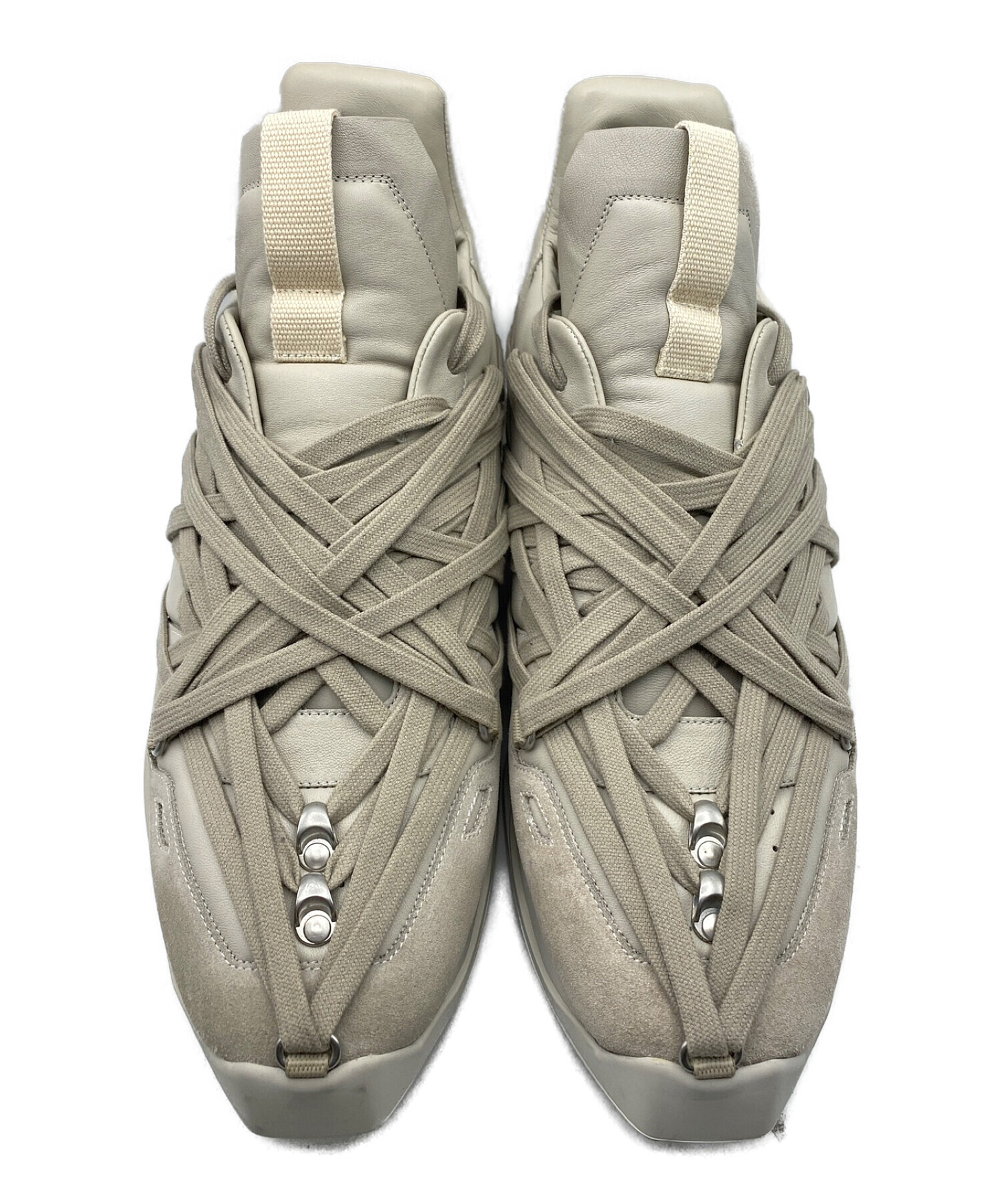 RICK OWENS (リック オウエンス) MAXIMAL RUNNER グレー サイズ:SIZE 43