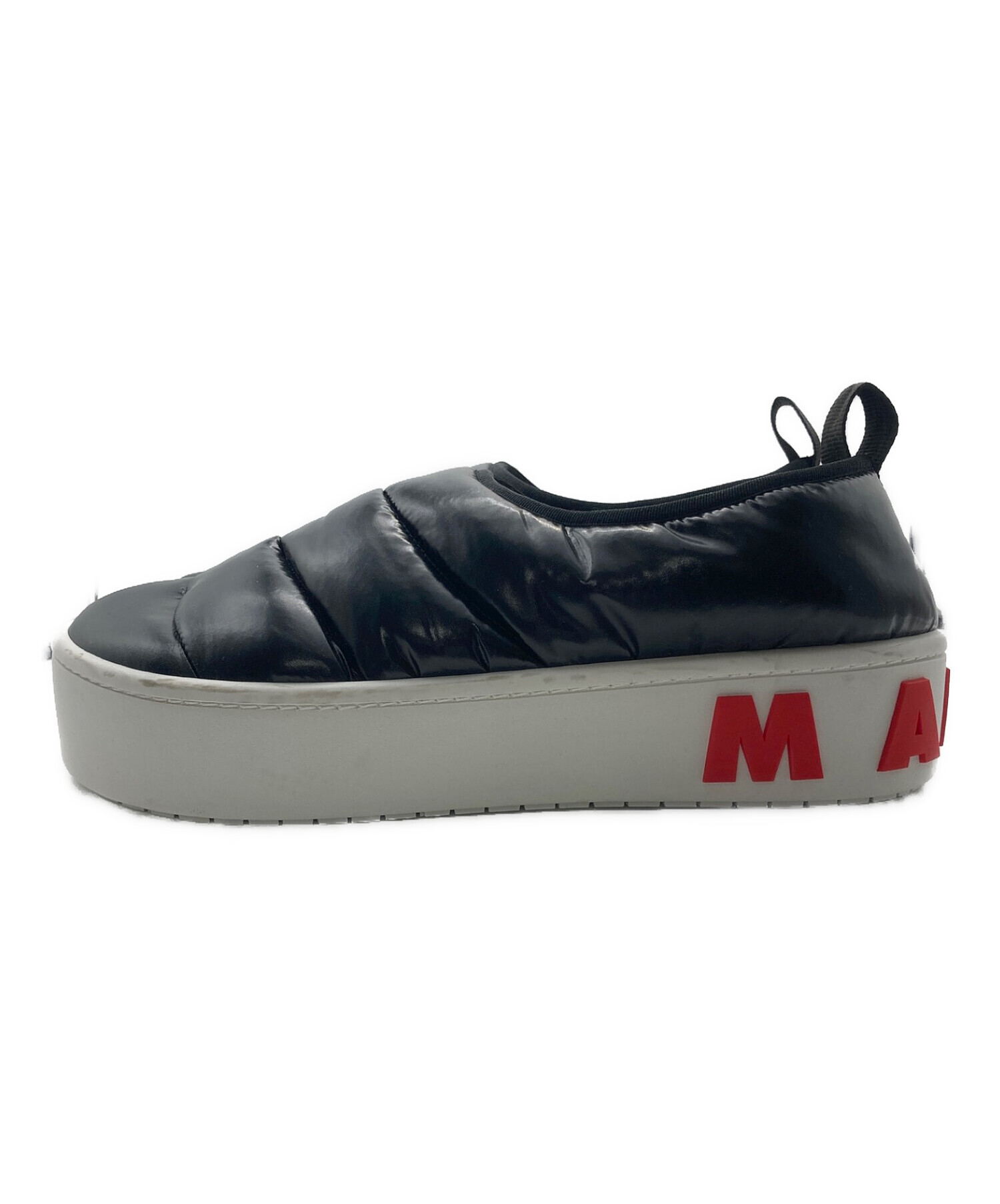 中古・古着通販】MARNI (マルニ) Slip-on Shoes ブラック×ホワイト