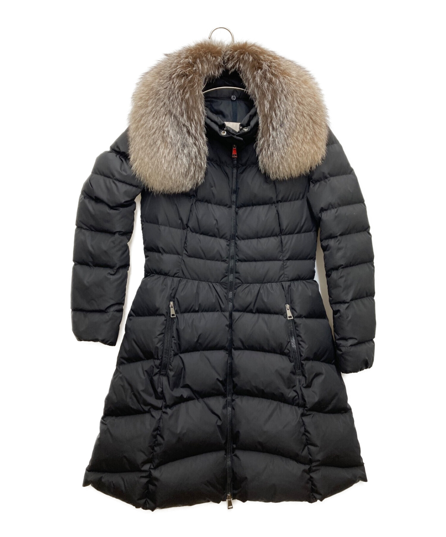 中古・古着通販】MONCLER (モンクレール) ファー付ダウンコート ...