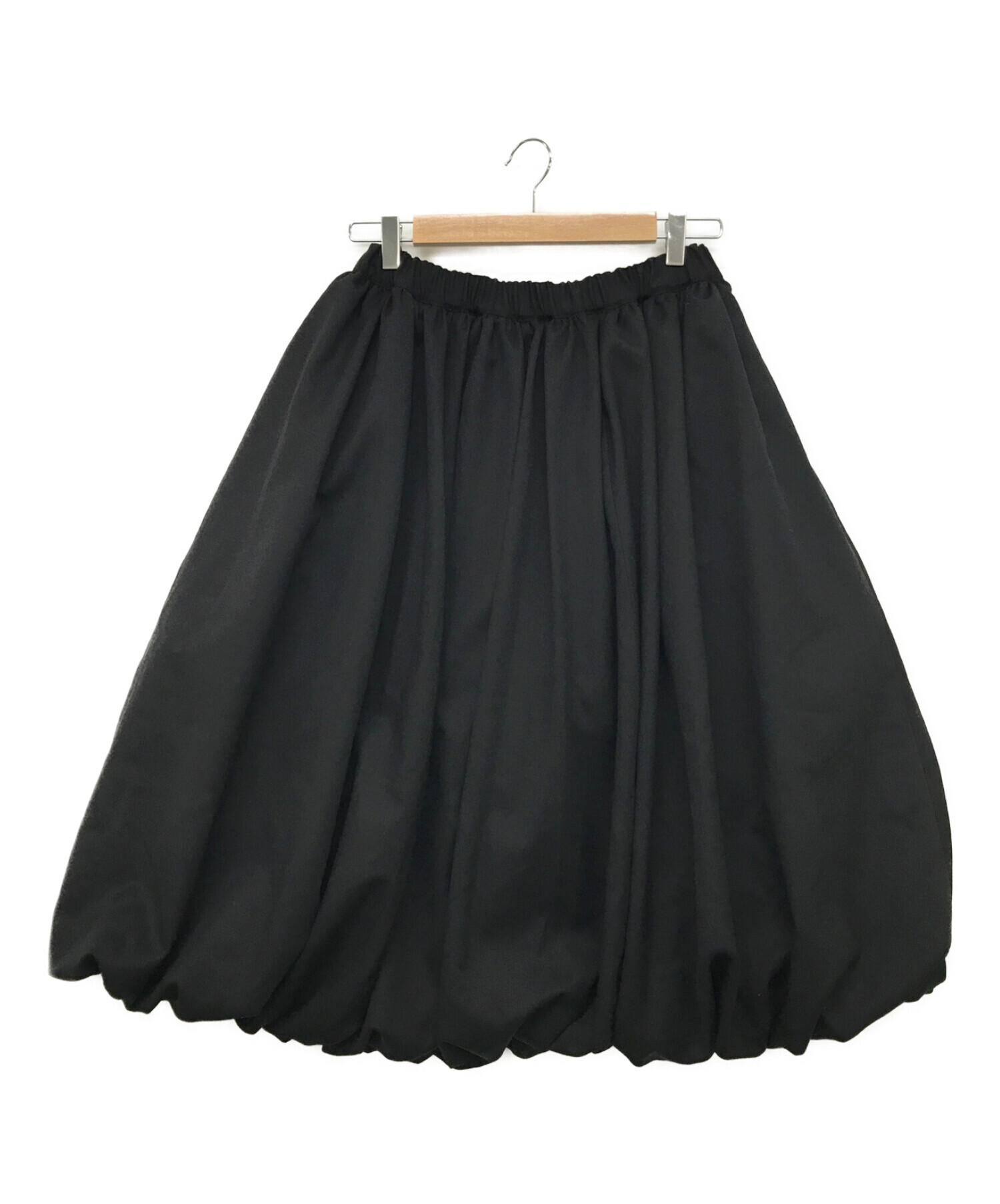 BLACK COMME des GARCONS (ブラックコムデギャルソン) バルーンスカート ブラック サイズ:XS