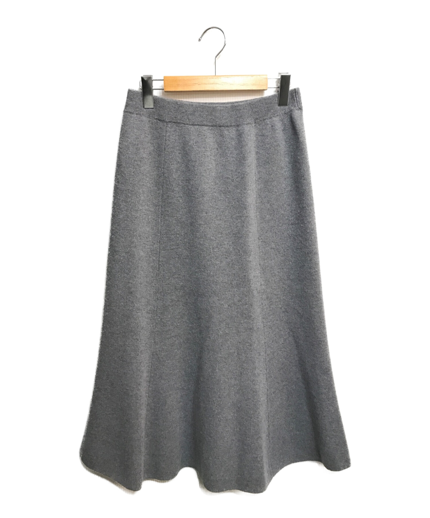 L'Appartement Knit Flare Skirt ﾍﾞｰｼﾞｭ 36スカート