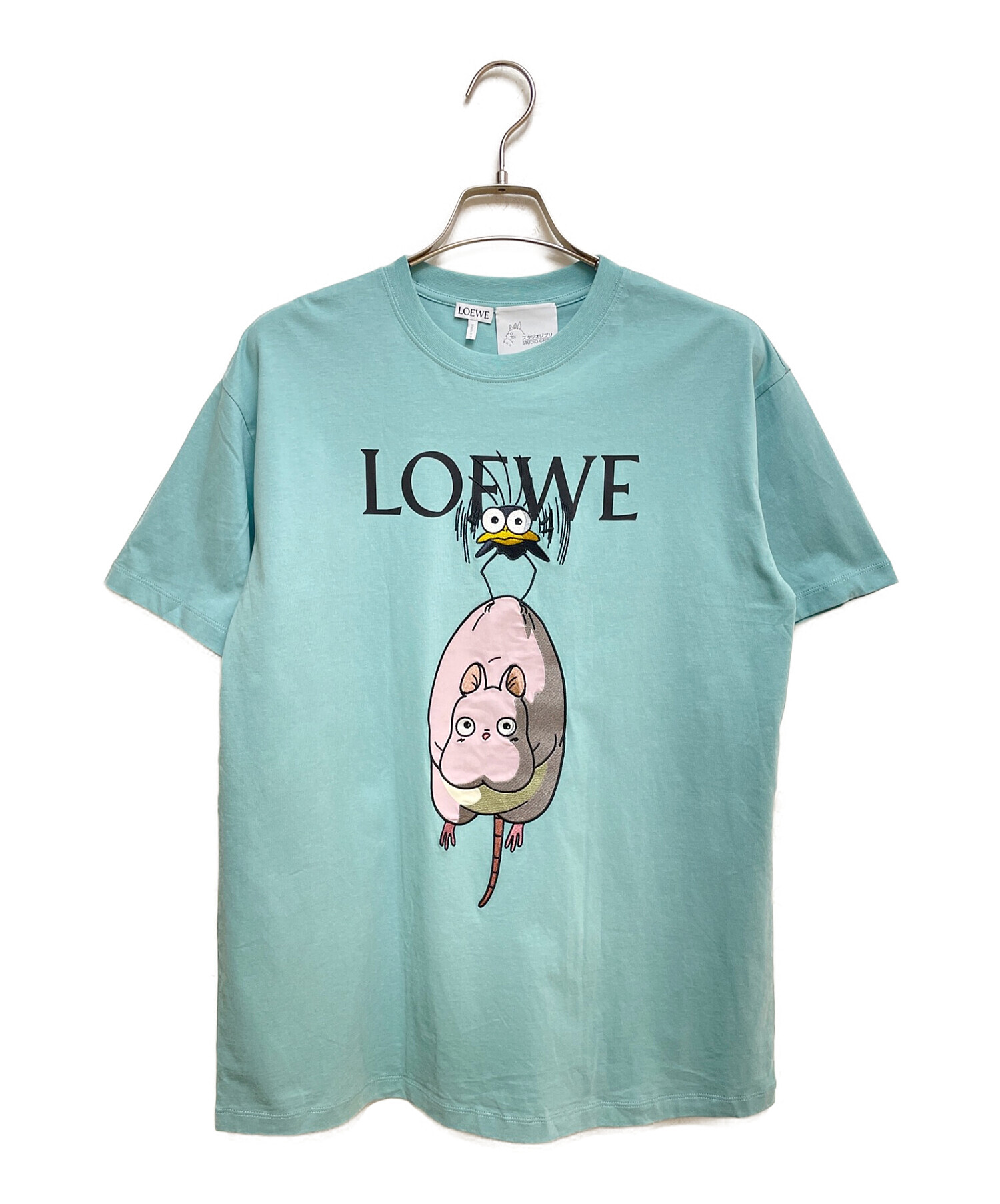 LOEWE (ロエベ) ハエドリTシャツ スカイブルー サイズ:XS