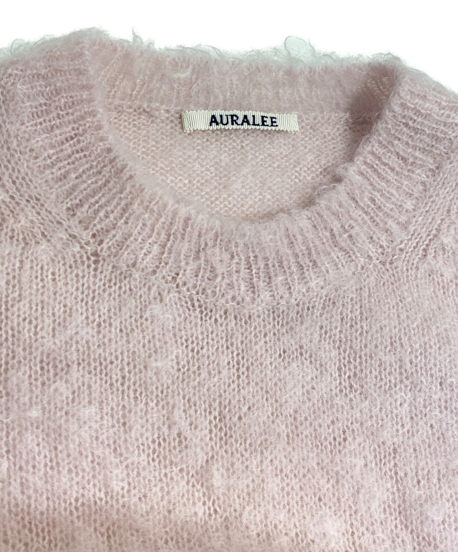 中古・古着通販】AURALEE (オーラリー) BRUSHED SUPER KID MOHAIR KNIT