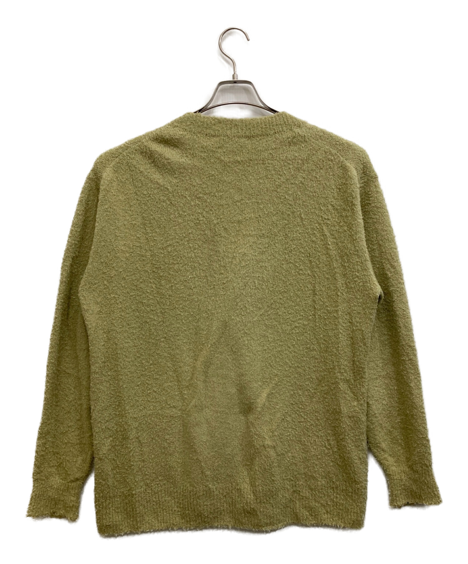 中古・古着通販】AURALEE (オーラリー) COTTON LINEN CUT SHAGGY KNIT