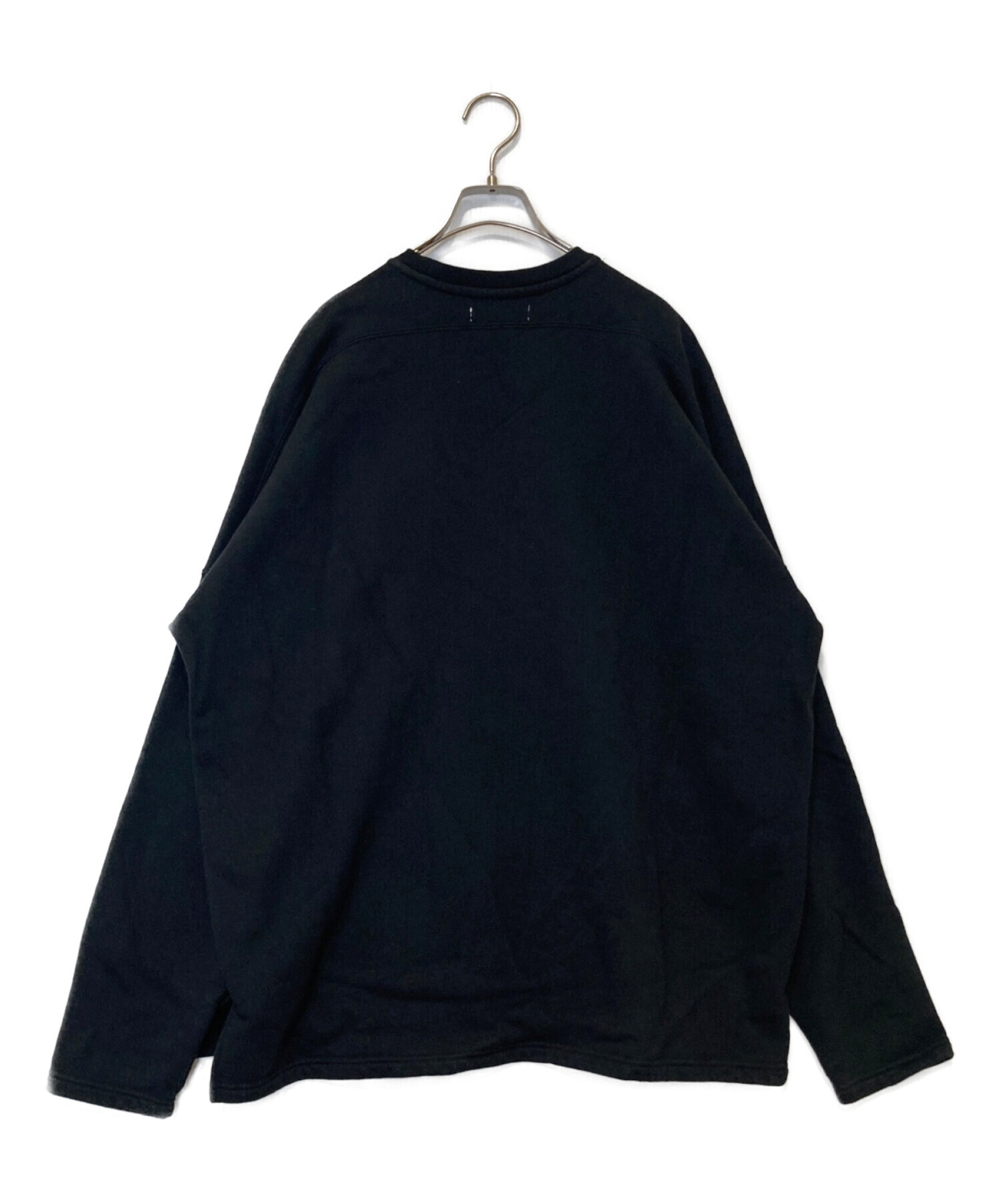 nonnative (ノンネイティブ) TROOPER CREW PULLOVER COTTON SWEAT ブラック サイズ:3