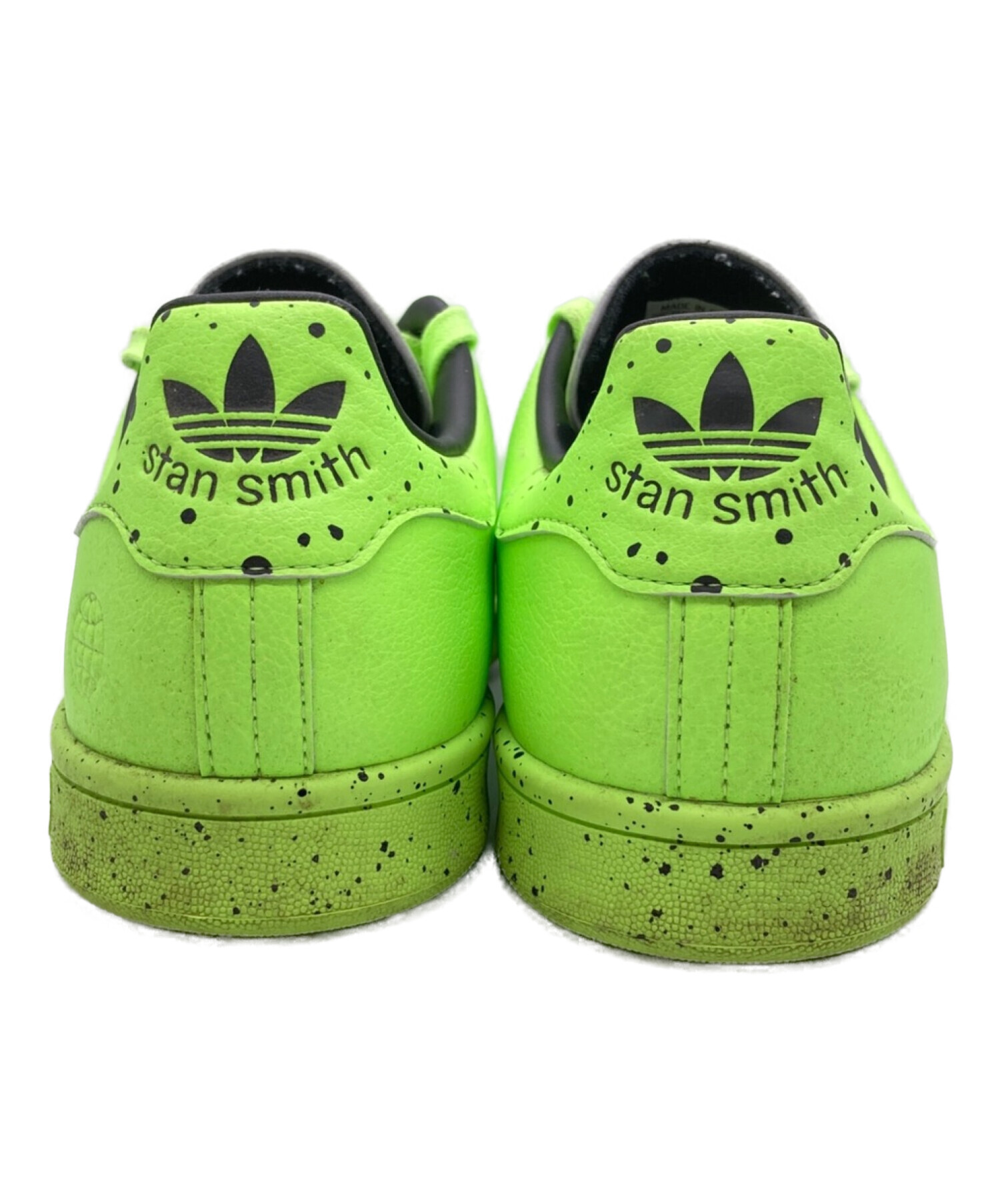adidas (アディダス) ローカットスニーカー 黄緑 サイズ:27cm