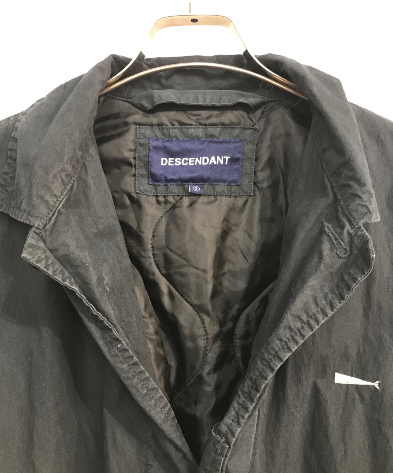 公式売れ筋 DESCENDANT cricket weather jacket ベージュ 2 ブルゾン