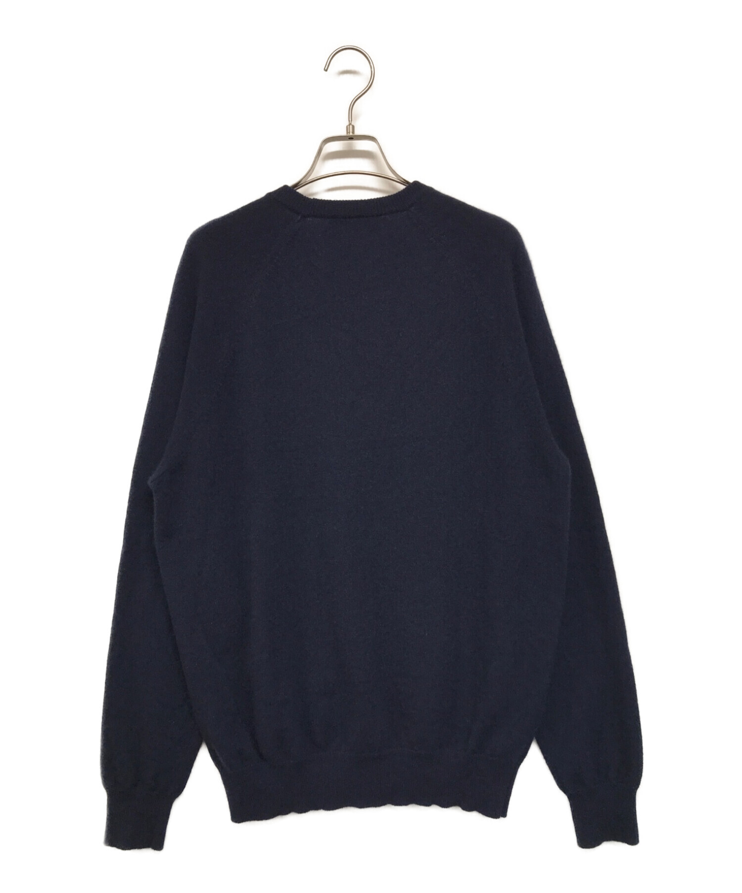 SUPREME (シュプリーム) CASHMERE SWEATER ネイビー サイズ:M