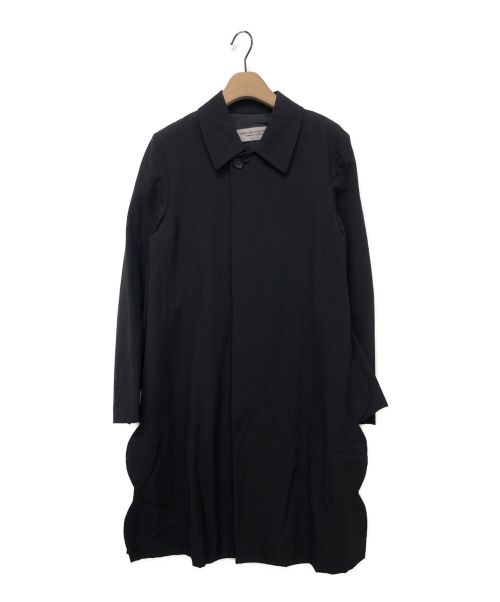 【中古・古着通販】robe de chambre COMME DES GARCONS (ローブドシャンブル コムデギャルソン) スカラップスリットコート  ブラック サイズ:-｜ブランド・古着通販 トレファク公式【TREFAC FASHION】スマホサイト