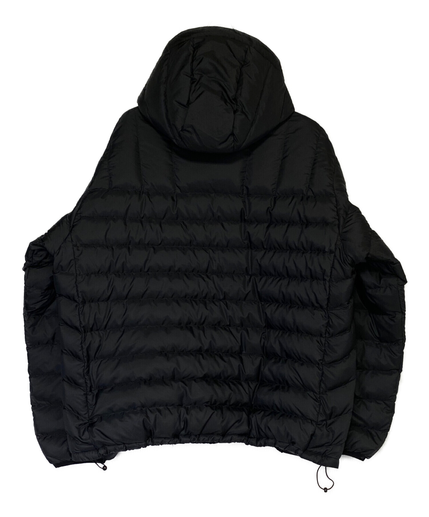 中古・古着通販】SUPREME (シュプリーム) Micro Down Half Zip Hooded Pullover ブラック サイズ:M｜ブランド・古着通販  トレファク公式【TREFAC FASHION】スマホサイト