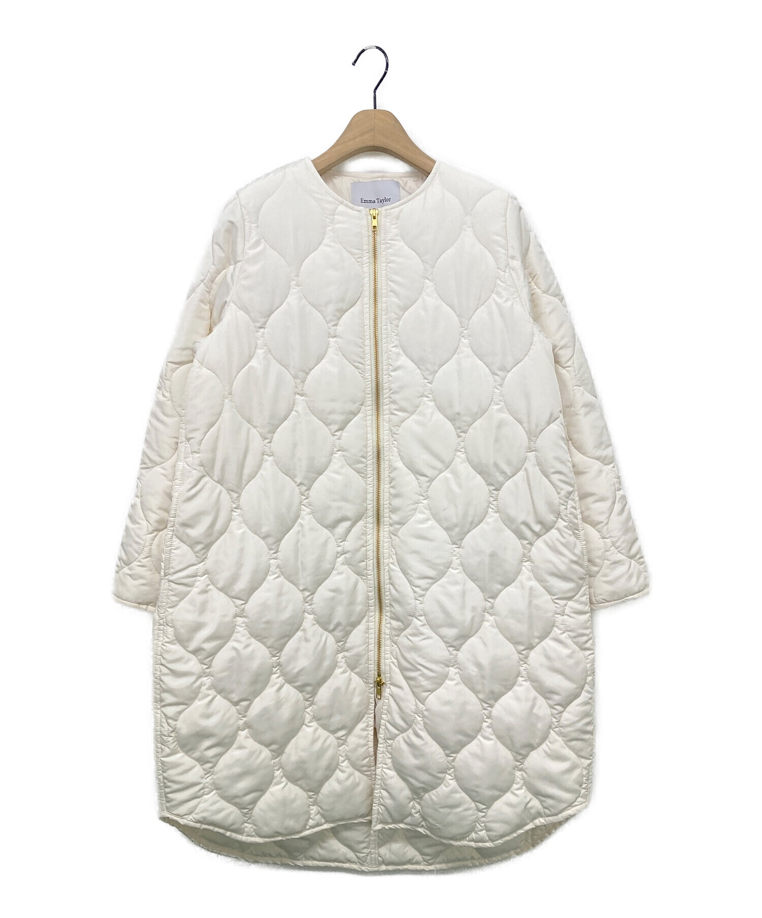 Emma Taylor MILITARY QUILTING HOOD COAT - アウター