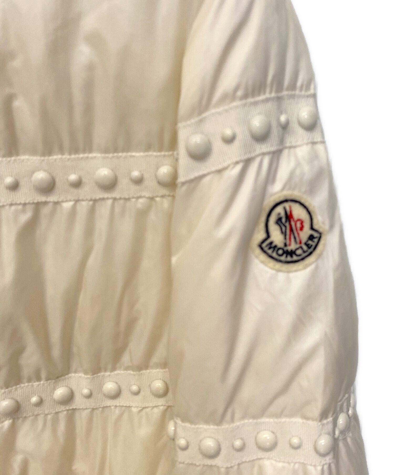 中古・古着通販】MONCLER (モンクレール) ダウンジャケット ホワイト