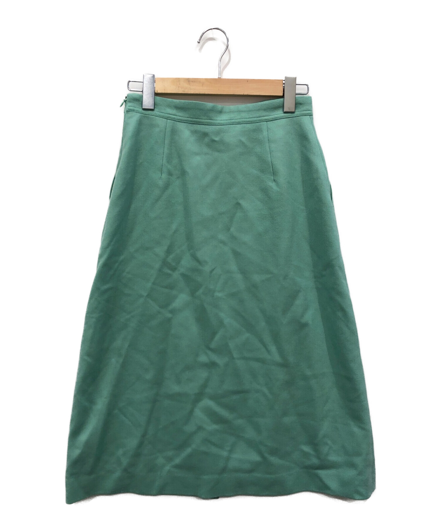BALLSEY (ボールジィ) ストレッチボタニー ラップスカート グリーン サイズ:36 未使用品