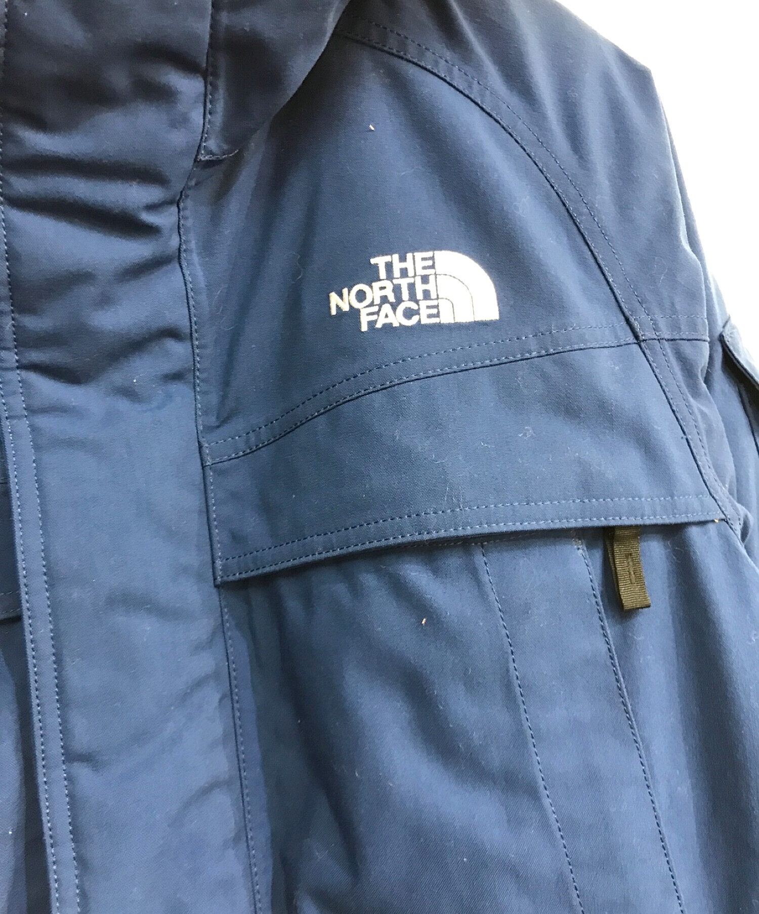 THE NORTH FACE (ザ ノース フェイス) マクマードパーカー　ND91520　ダウンジャケット　ブルー ネイビー サイズ:M