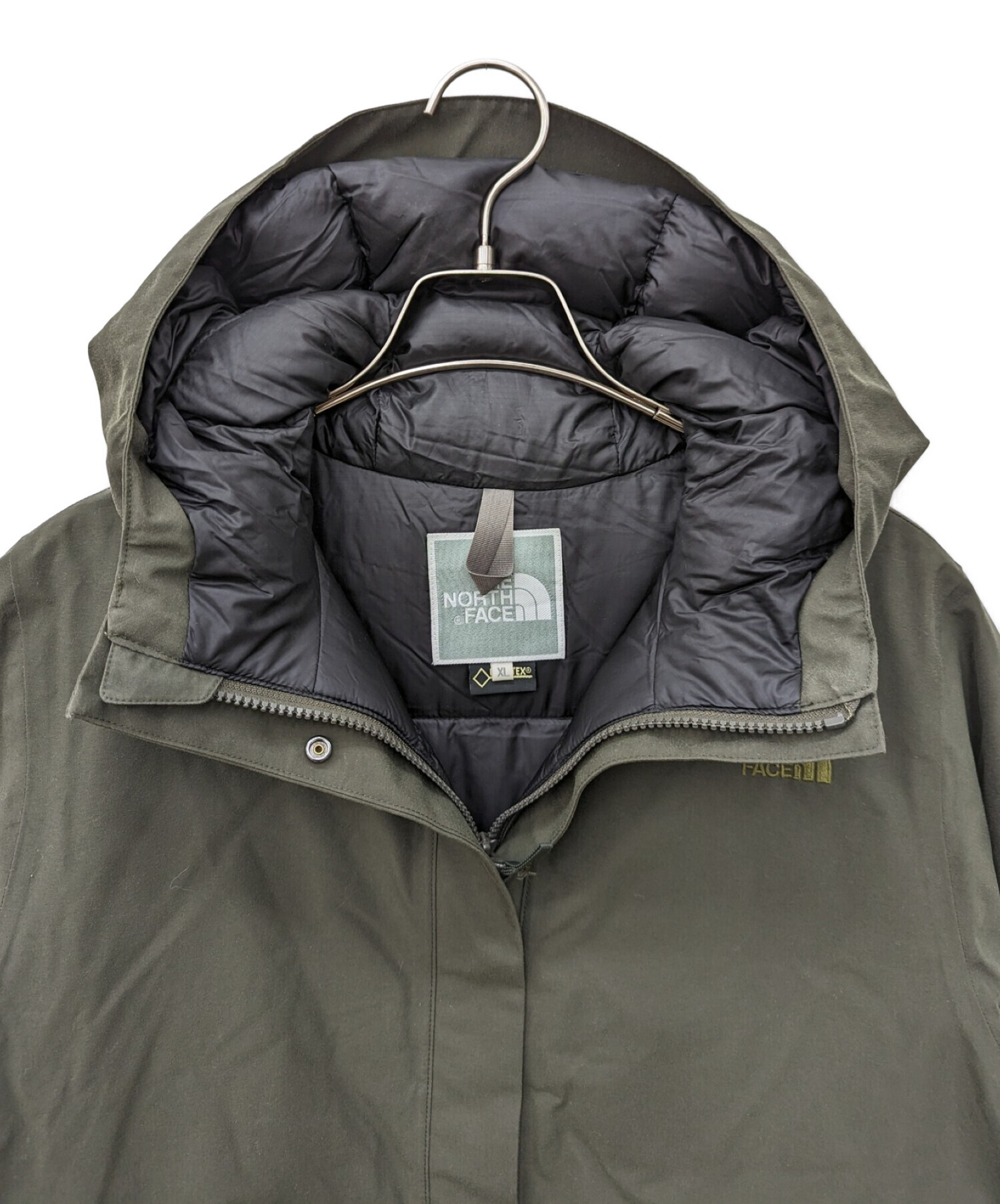 THE NORTH FACE (ザ ノース フェイス) マカルダウンコート オリーブ サイズ:XL