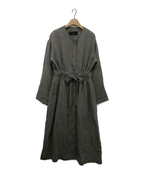 【中古・古着通販】Liesse (リエス) ウエストギャザーノーカラー ...